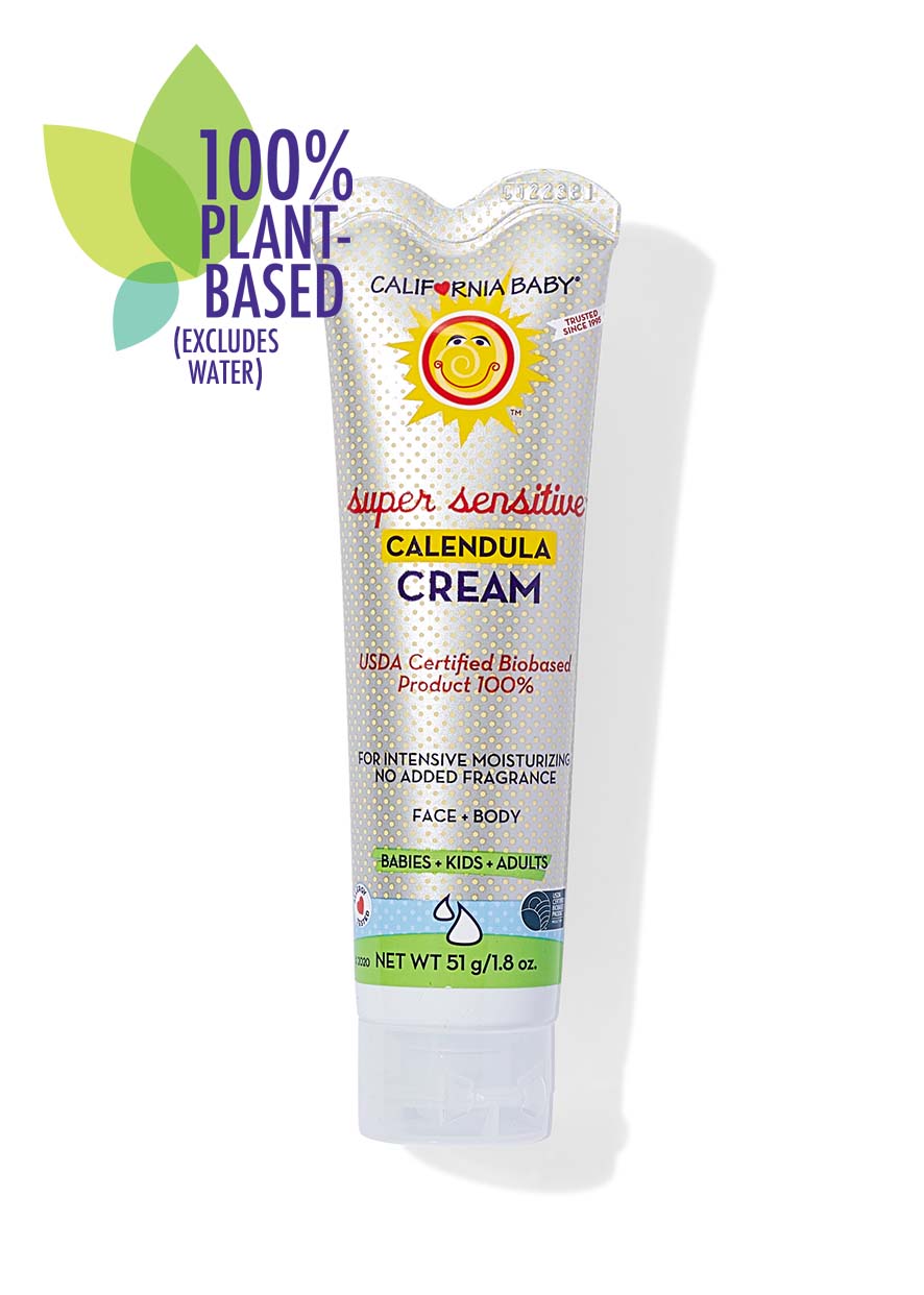 Fragrance-Free Super Sensitive Calendula Cream for Face & Body - Soothing Relief for Dry, Irritated Skin - Ideal for Eczema, Psoriasis & Sensitive Skin Care