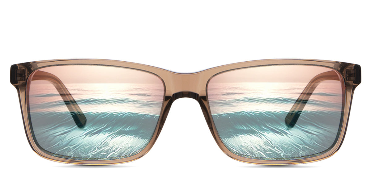 Iniko Men's Prescription Tinted Sunglasses - UV Protection, Polarized Lenses for Driving, Fishing & Outdoor Activities