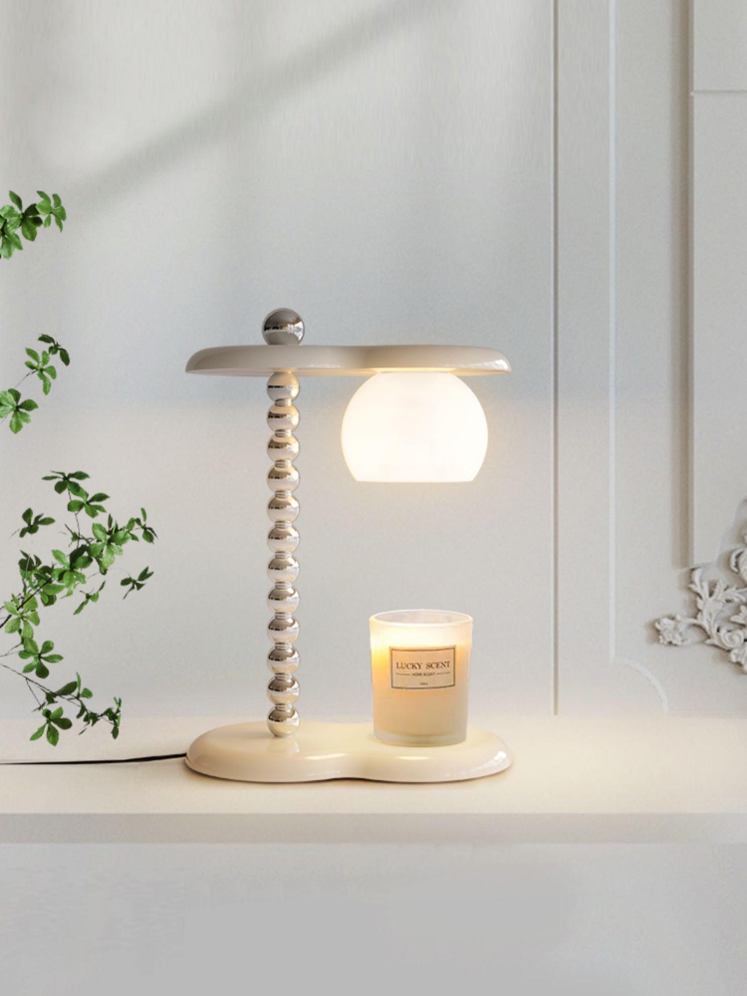 Everalda Modern Metal Table Lamp - Adjustable Brightness LED Desk Light for Bedroom, Office & Living Room - Stylish Home Decor & Reading Light