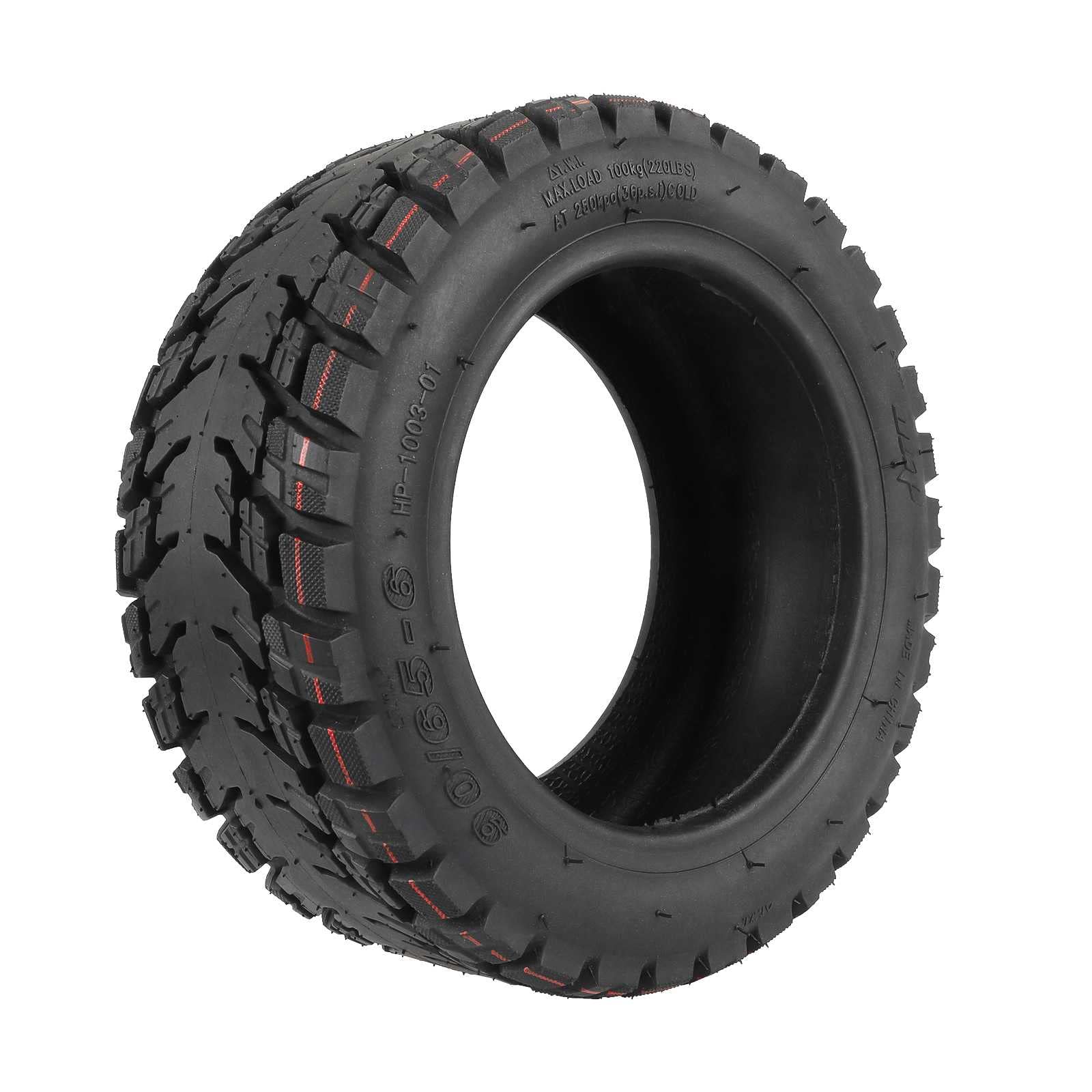 90/65-6 Tubeless Tire for 10 Inch Electric Scooter - Durable Off-Road Rubber Replacement Tire | Perfect for Commuting, Urban Riding & Outdoor Adventures