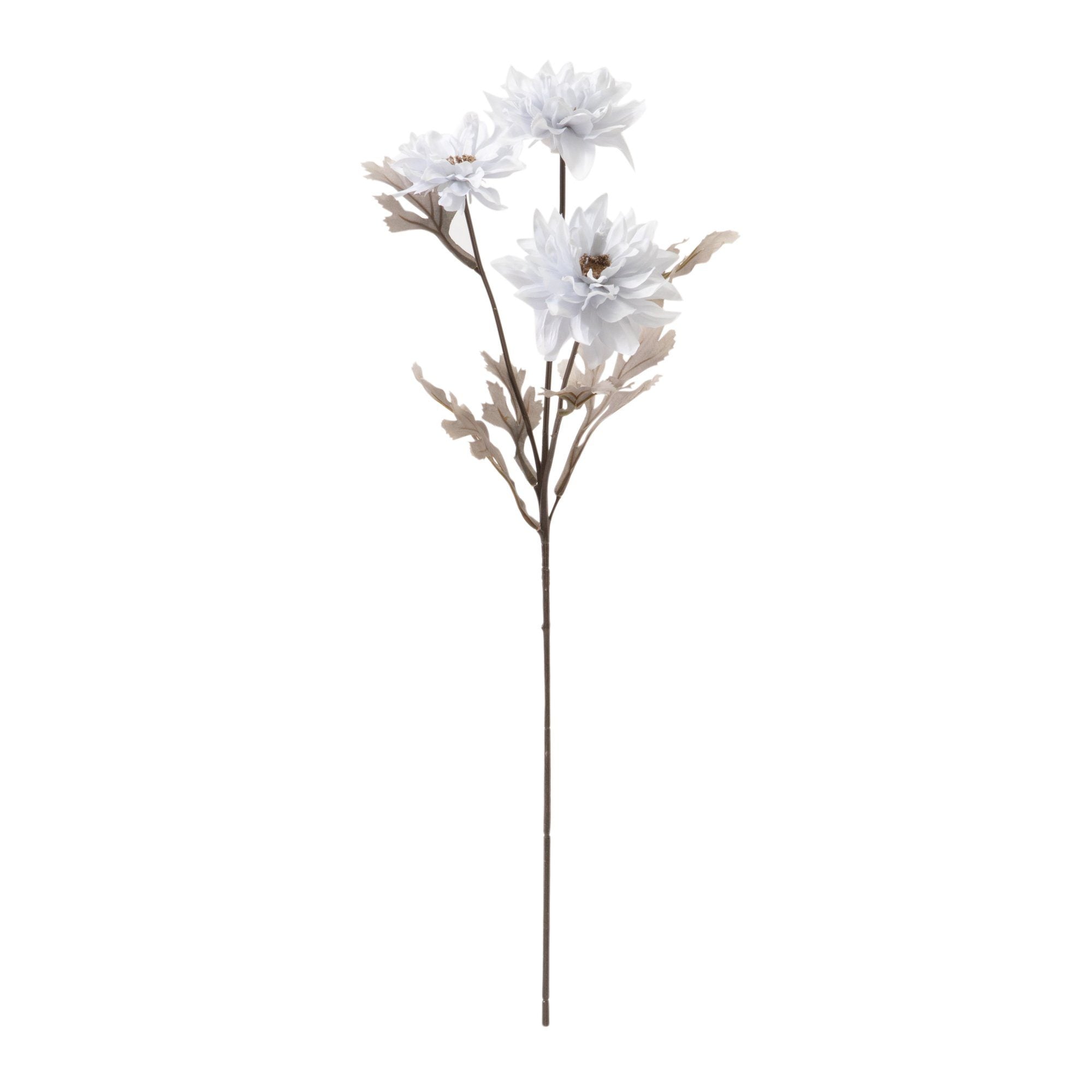 Light Blue Art Flower Dahlia - Elegant Home Decor, Wedding Centerpiece, Floral Arrangement Gift