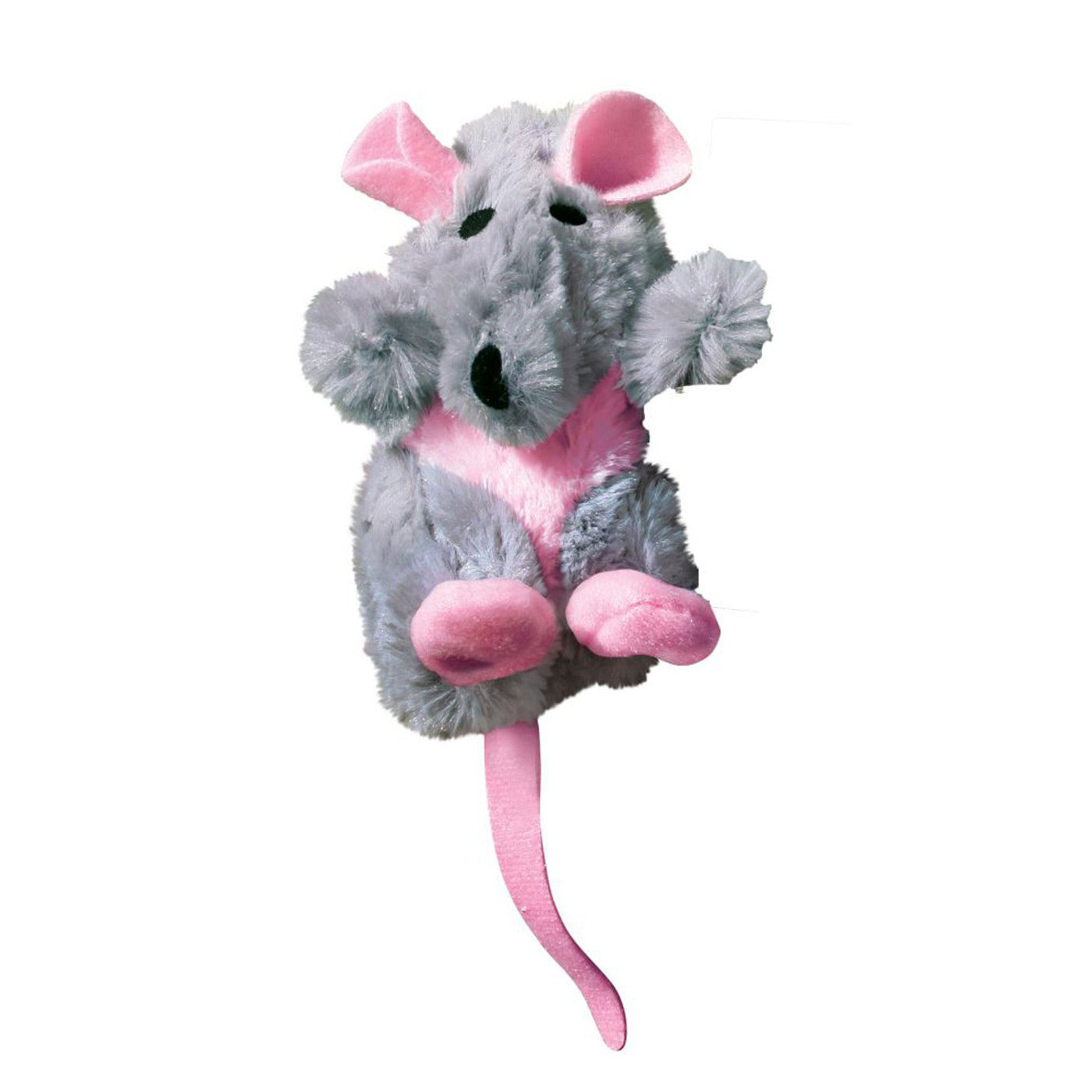 KONG Refillable Catnip Rat Toy for Cats - Interactive Play & Stress Relief for Indoor Cats - Perfect for Playtime & Training