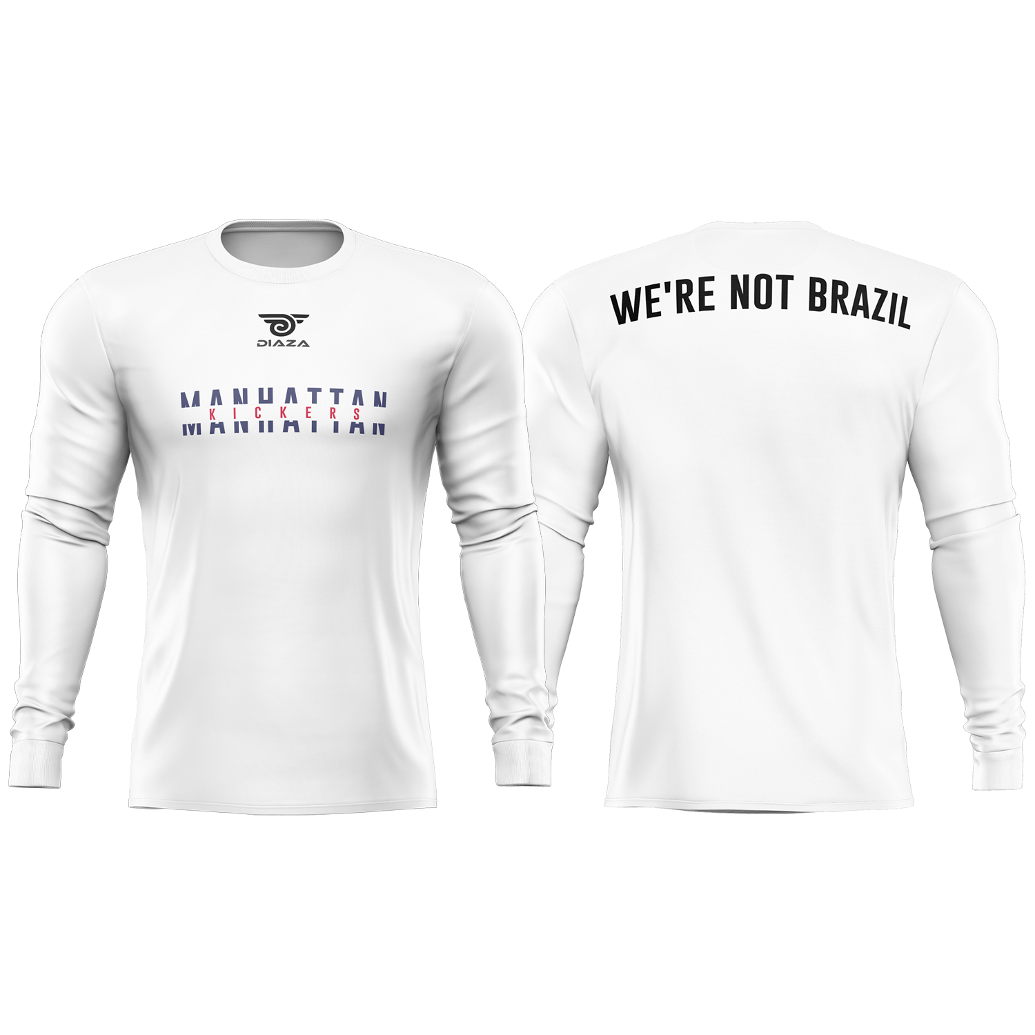 Manhattan Kickers Long Sleeve Away Jersey - Premium Soccer Uniform for Men & Women - Perfect for Matches, Training & Fan Support