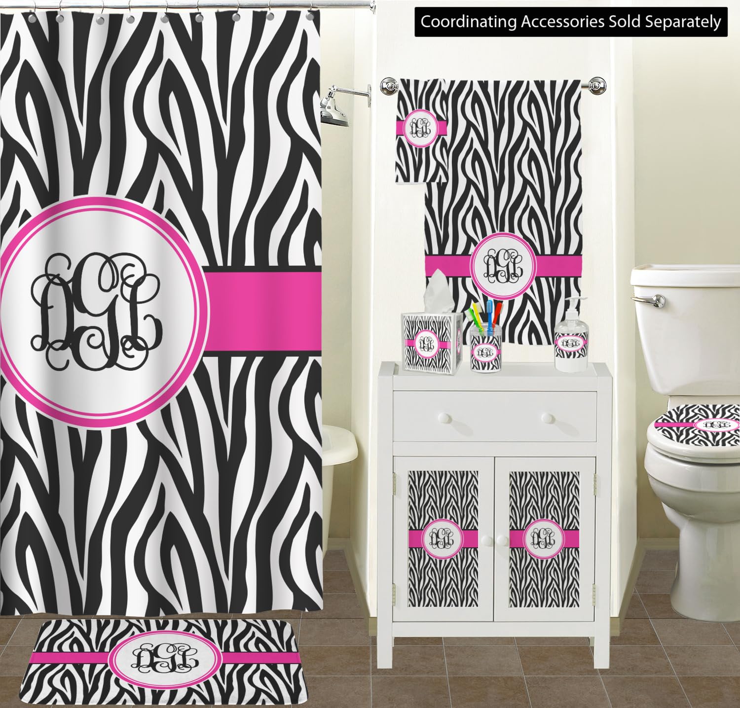Custom Zebra Print Tissue Box Cover - Unique Home Decor for Bathroom, Living Room & Office - Personalized Tissue Holder for Stylish Spaces