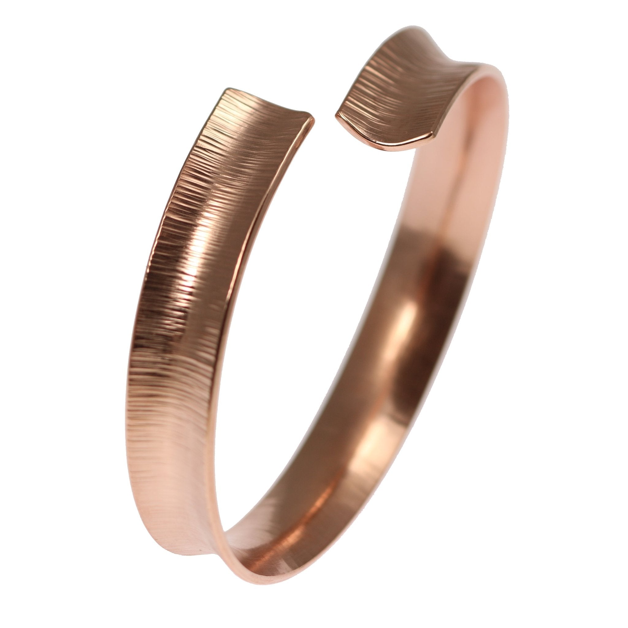 Vintage Chased Copper Bangle Bracelet for Women - Handcrafted Boho Jewelry - Perfect for Parties, Weddings & Everyday Wear