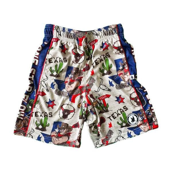 **Boys' Lonestar Flow Shorts - Comfortable & Stylish Athletic Shorts for Kids - Perfect for Running, Basketball & Outdoor Play**