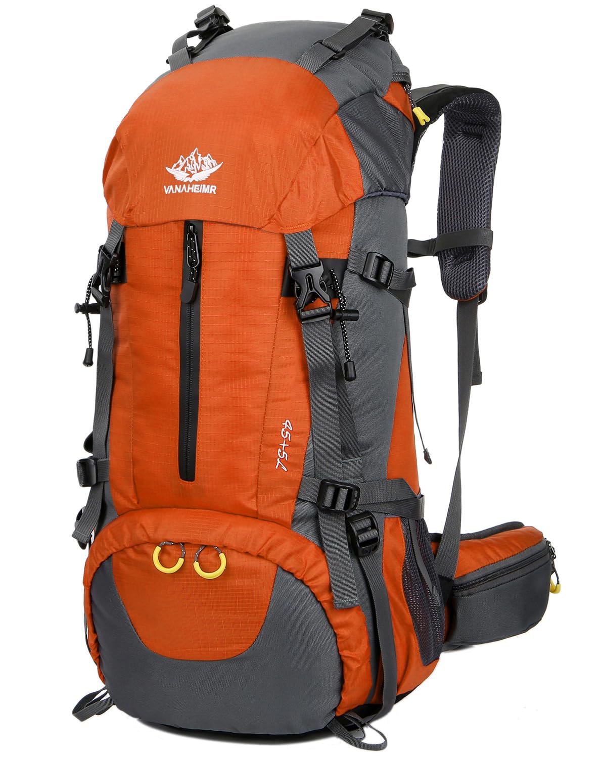 Esup 50L Lightweight Hiking Backpack for Men - Waterproof Camping Backpack with Rain Cover (45L+5L) - Perfect for Outdoor Adventures, Travel & Backpacking