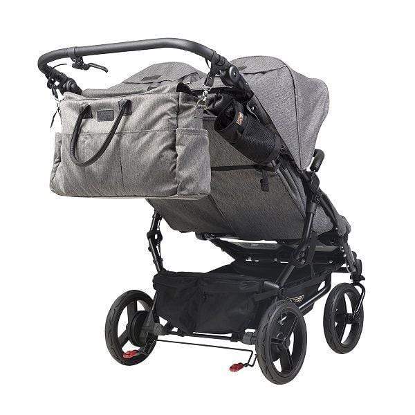Mountain Buggy Duet Luxury Double Stroller - Lightweight Compact Side by Side Baby Stroller for Twins | Perfect for City Walks, Shopping & Travel