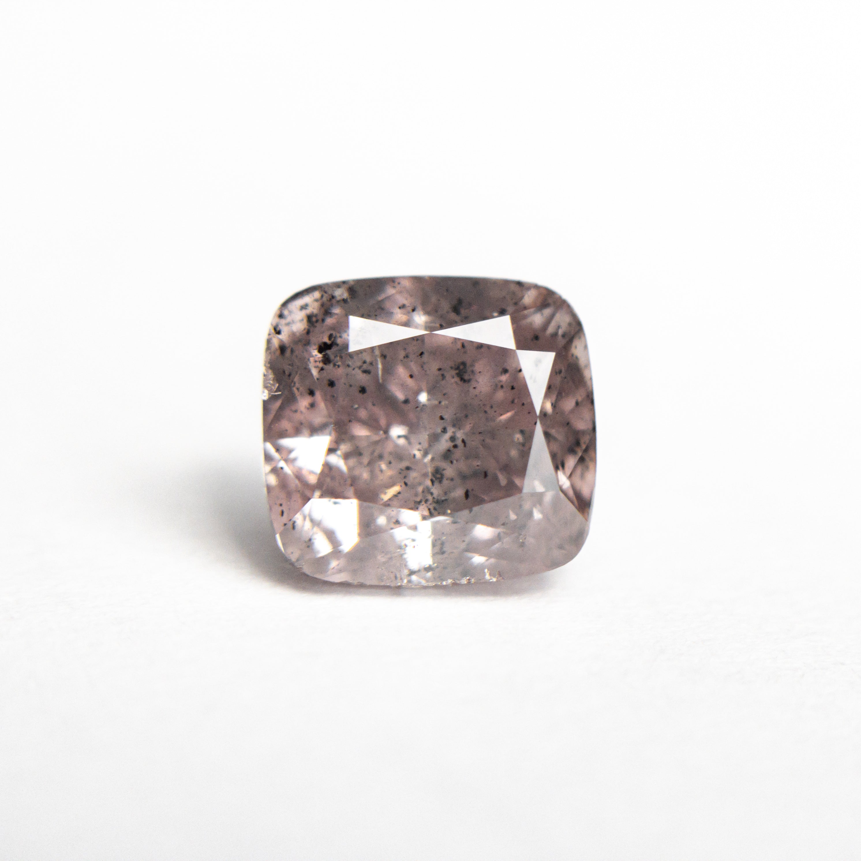 2.03ct GIA Certified Fancy Brownish Purplish Pink Cushion Cut Diamond - 7.11x6.65x4.61mm Brilliant Cut I2 Clarity - Perfect for Engagement Rings & Luxury Jewelry