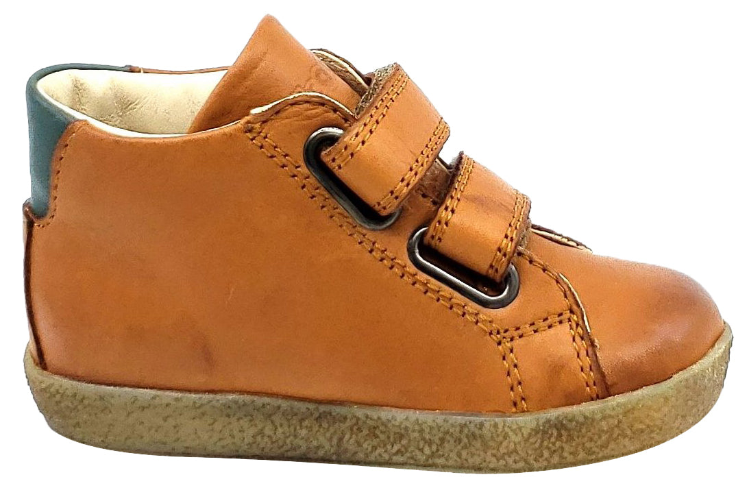Falcotto Cayden Boys Casual Shoes in Cognac Brown - Comfortable & Stylish for School, Play & Everyday Wear
