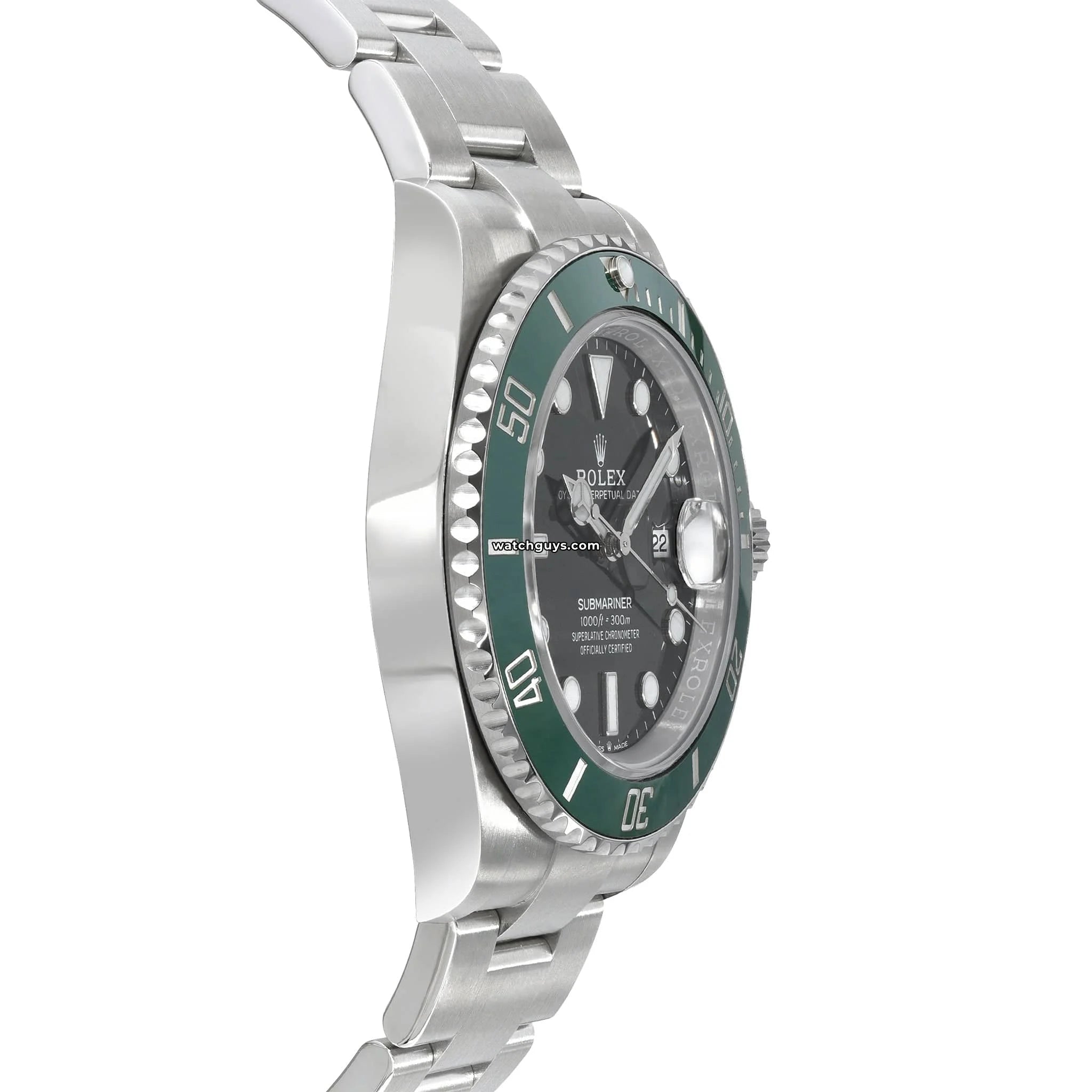 Rolex Submariner 126610LV Green Dial Stainless Steel Watch - Luxury Diver's Timepiece for Men, Perfect for Professional Diving, Business Meetings & Special Occasions