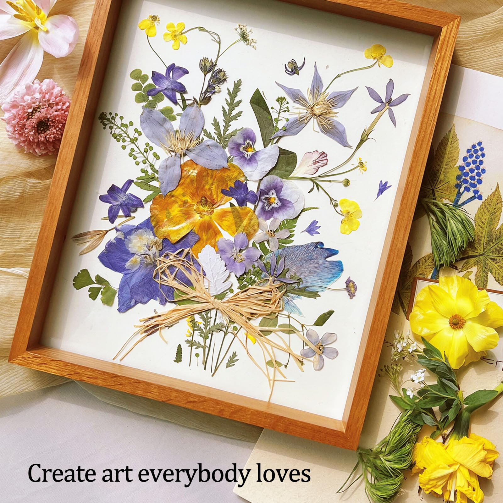 Premium 9x9 Inch Flower Press Blotting Paper - 20 Sheets Highly Absorbent & Reusable for Drying Flowers, Herb Preservation, and Botanical Art Projects - Ideal for DIY Pressed Flower Crafts, Scrapbooking, and Nature Journaling