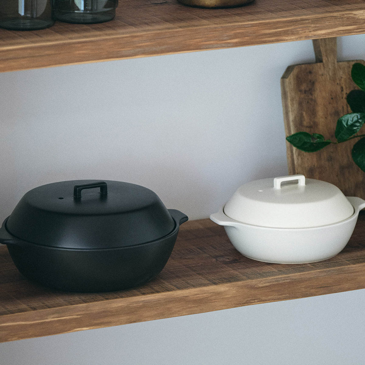Premium Kakomi 1.2L Ceramic Cooking Pot - Durable Stoneware for Soups, Stews & Slow Cooking | Ideal for Stovetop, Oven & Serving Dishes