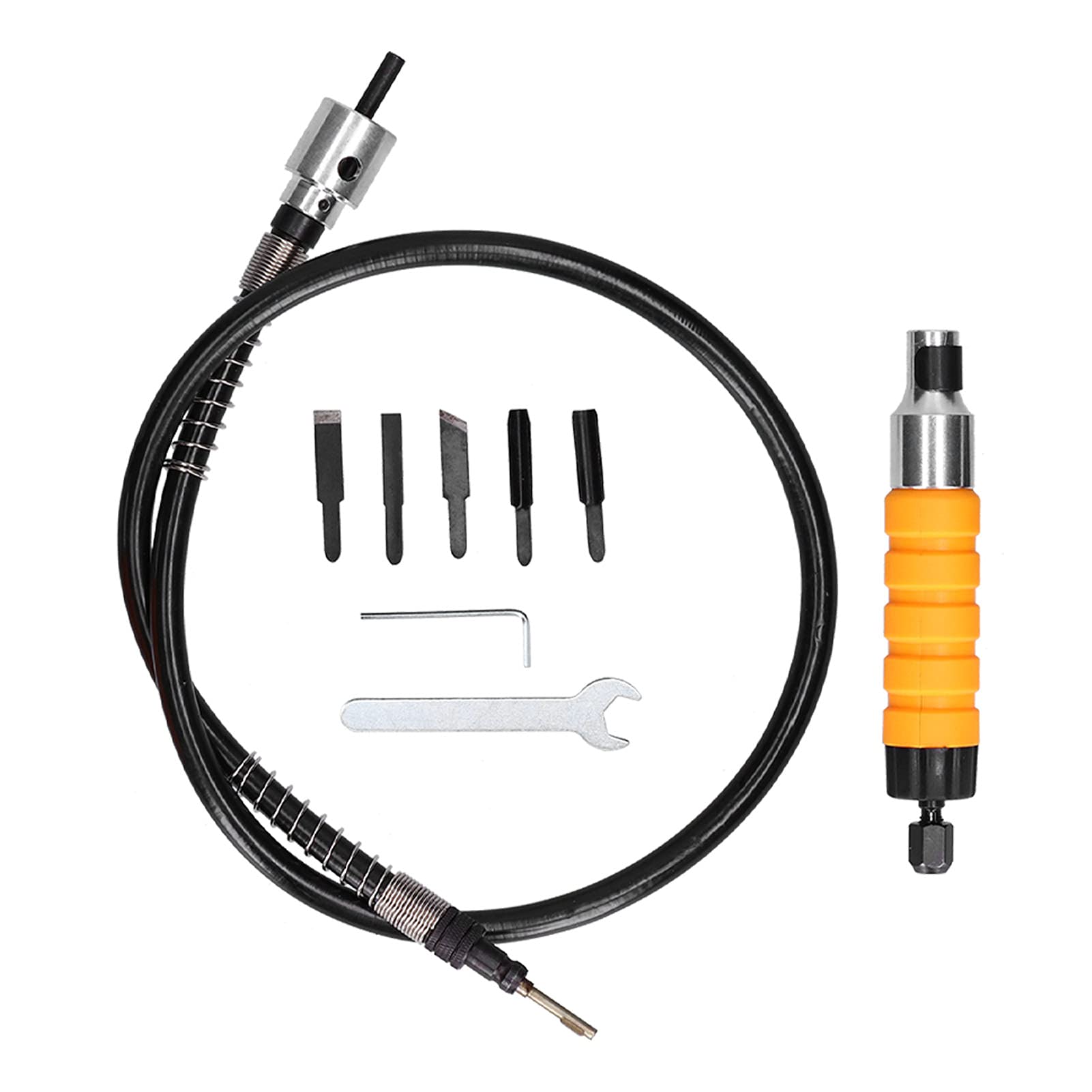 Electric Carving Tool & Chisel Set - High Efficiency Woodworking & Garden Tool for Soft Plastic, Timber & DIY Home Projects | Perfect for Wood Carving, Sculpting & Crafting