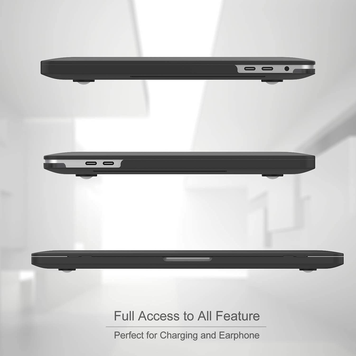 ProCase Hard Shell Case with Keyboard Cover for MacBook Pro 13 Inch 2020 | Compatible with MacBook Air 13/Pro 13 | Includes 2-Pack Screen Protectors | Durable Protection for Work, Travel & School
