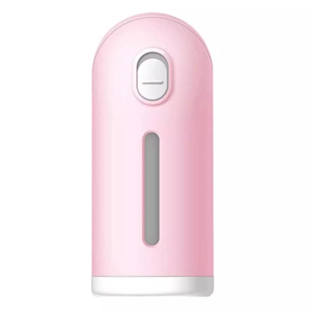 **UXZDX CUJUX Leak-Proof Mini Pet Water Bottle Feeder for Cats & Dogs - 300ml Portable Drinking Bowl with Lanyard, Food-Grade Materials (Pink) - Ideal for Travel, Hiking, and Outdoor Adventures**