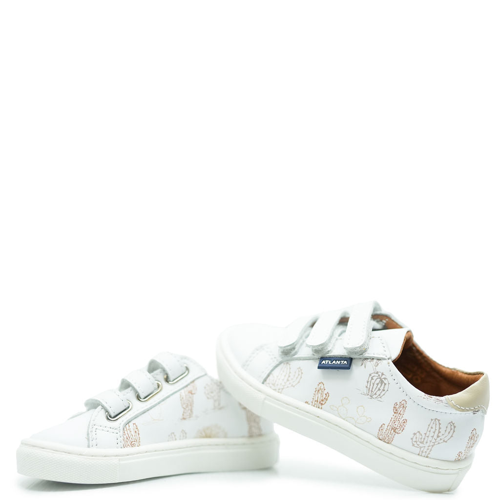 Atlanta Moccasin Cactus Print Sneakers - Comfortable Slip-On Shoes for Women & Men | Casual Walking, Outdoor Activities & Street Fashion