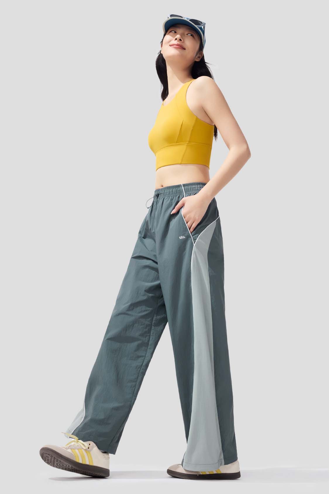 Rush Women's Quick Dry Straight Leg Pants UPF50+ Sun Protection Hiking Travel Outdoor Workout Pants for Active Lifestyle