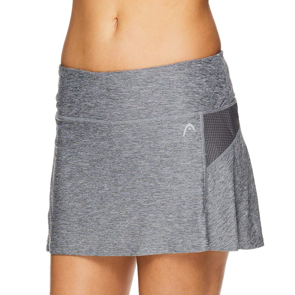 HEAD Women's Athletic Tennis Skort - Breathable Quick-Dry Performance Skirt for Tennis, Running & Workout - Perfect for Court Training & Gym Sessions