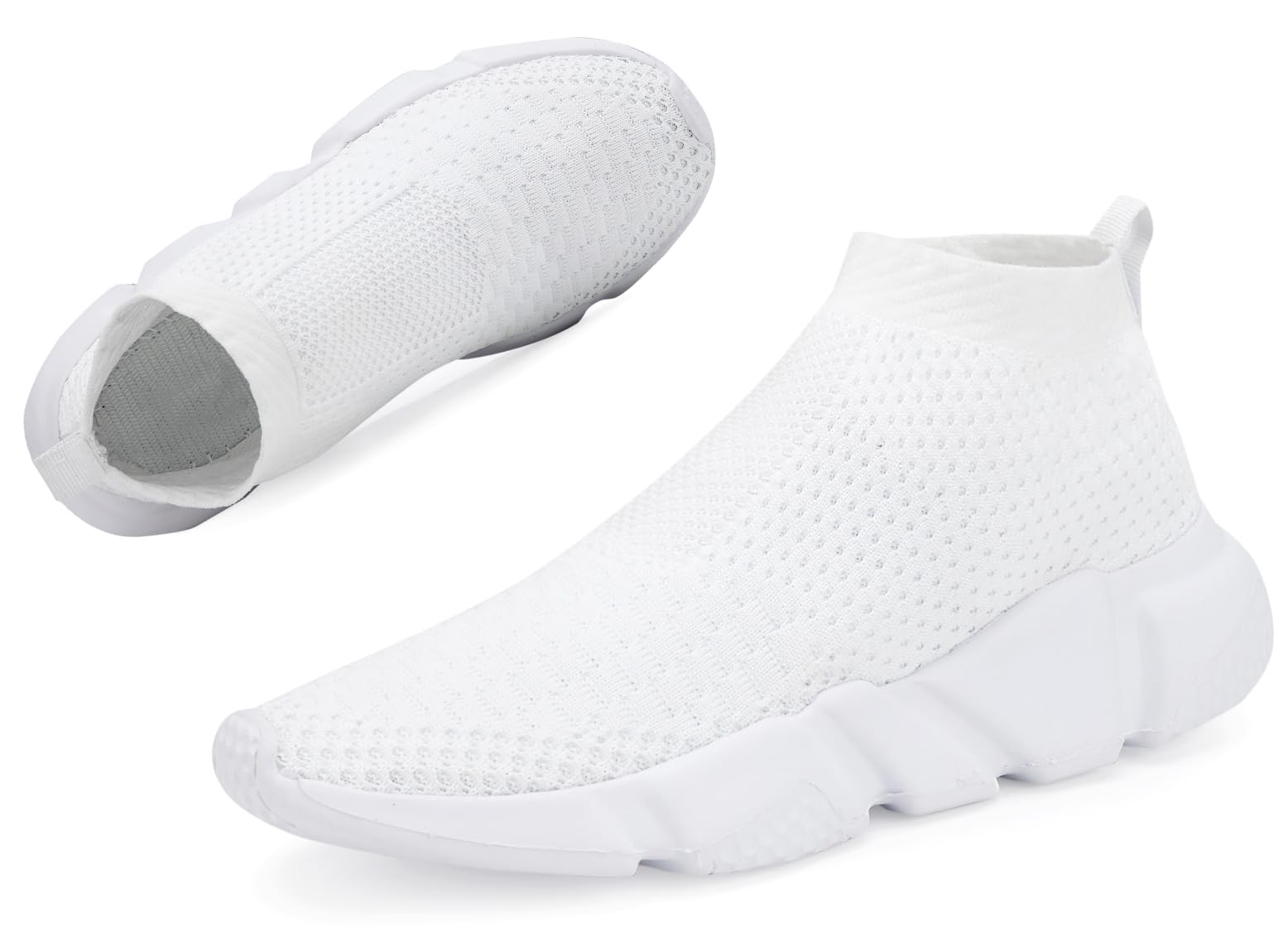 **Santiro Boys & Girls Breathable Knit Slip-On Socks Shoes - Lightweight & Comfortable for School, Play & Everyday Wear**
