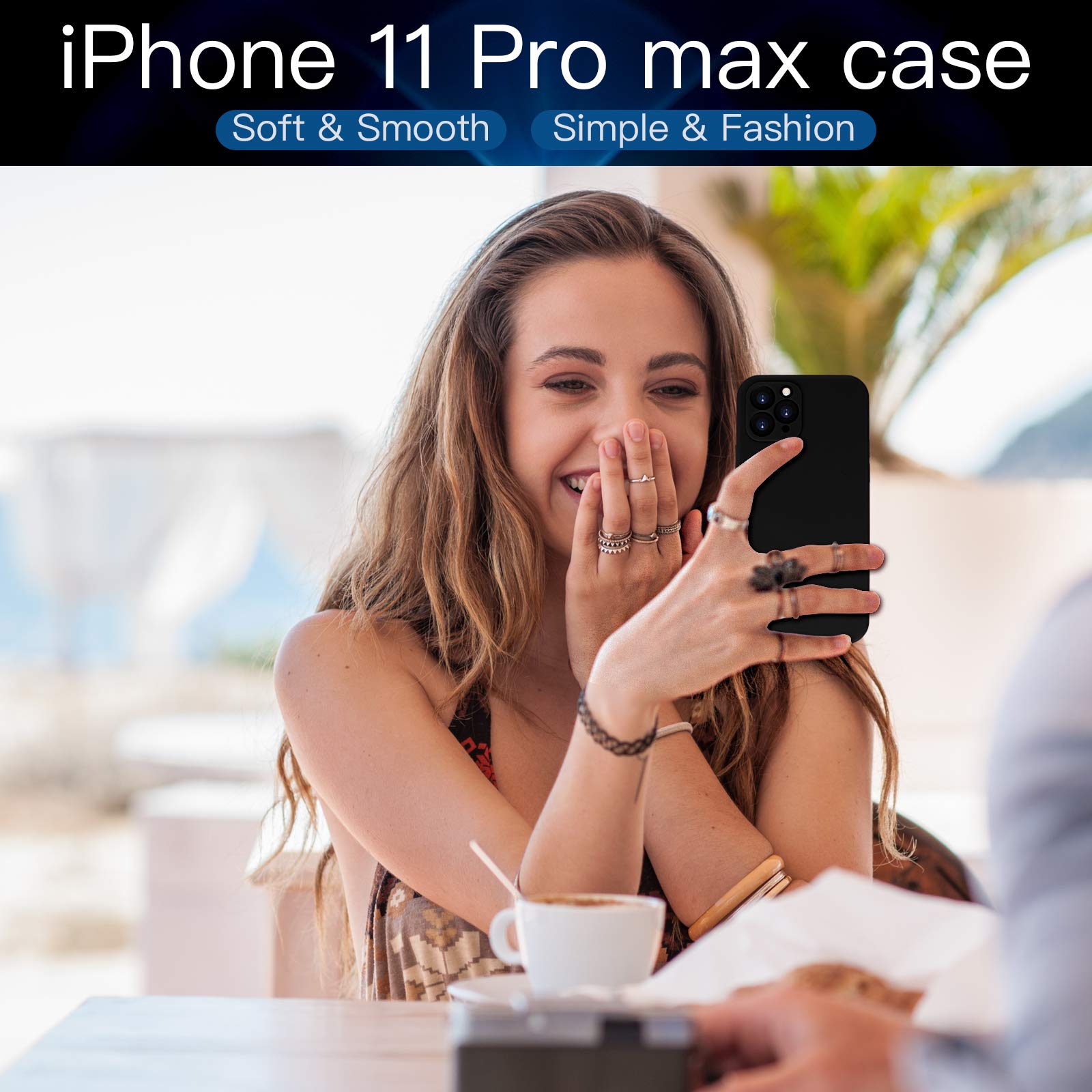 Premium Matte Silicone iPhone 11 Pro Max Case (6.5