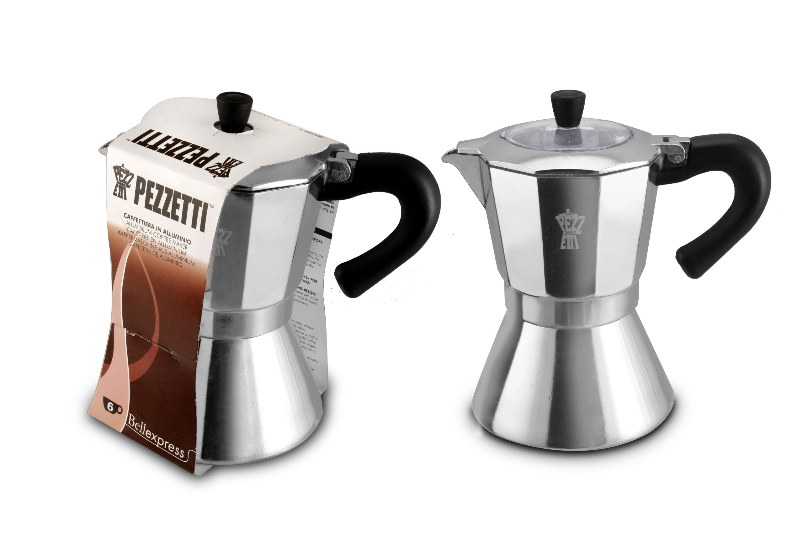 Premium Aluminum Coffee Maker - Durable & Lightweight for Home, Office & Travel | Perfect for Espresso, French Press & Pour Over Brewing