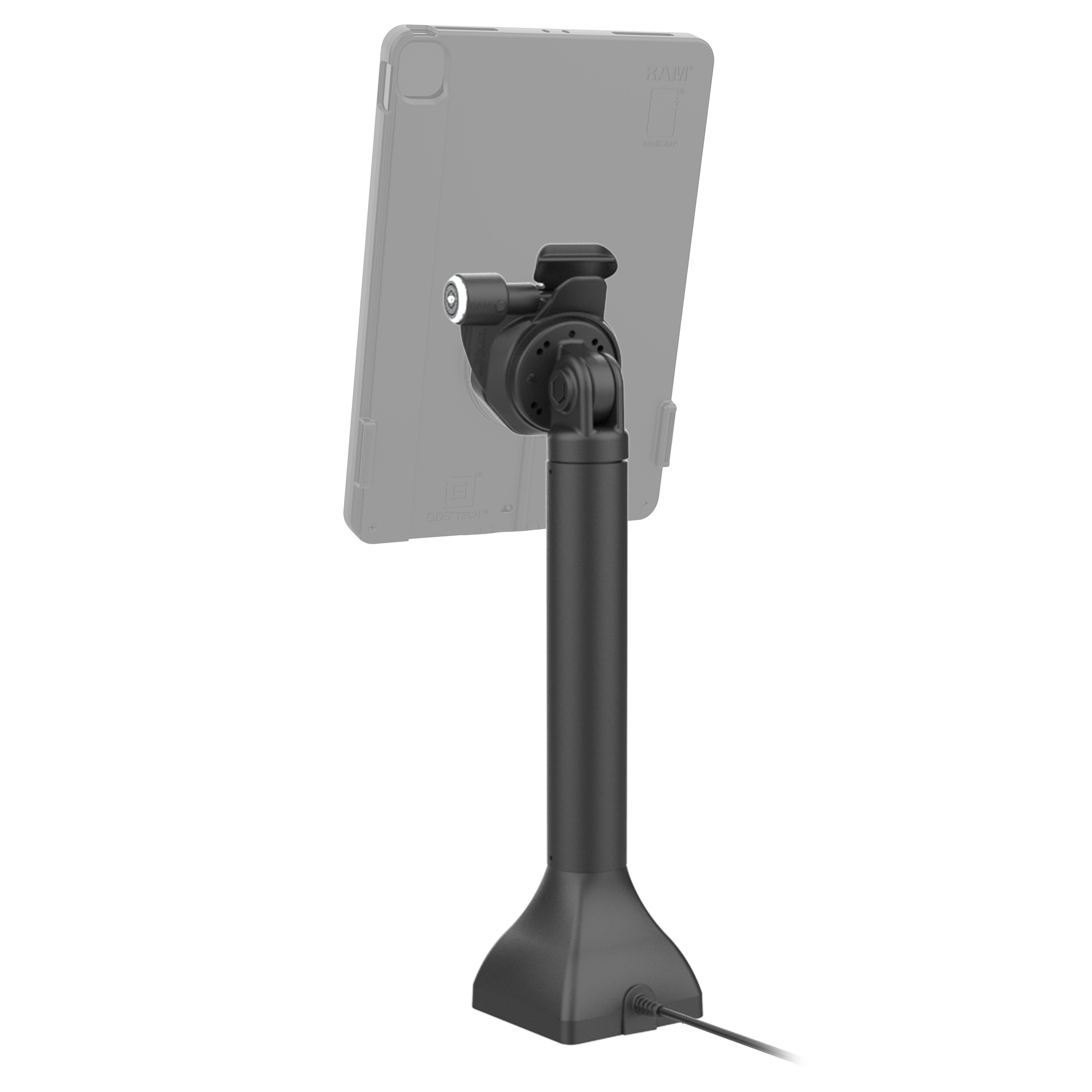GDS® Uni Conn™ 14-Port Locking Pedestal Dock with USB-C & Power Delivery | RAM GDS DOCKLR D11 14 U3C | Ideal for Office Workstations, Conference Rooms & Multi-Device Setups