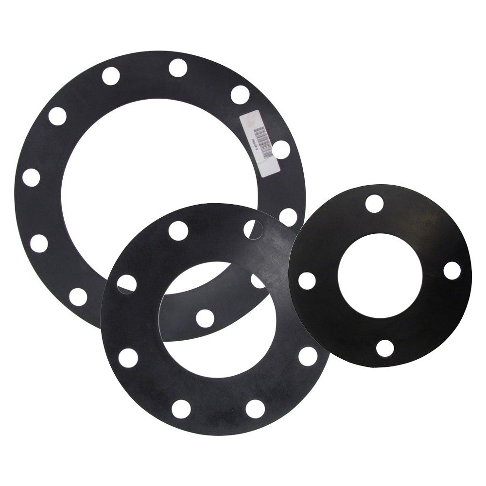 High-Quality Rubber Flange Gaskets - Durable Sealing Solution for Pipes & Plumbing - Perfect for Industrial, HVAC, and Water Systems