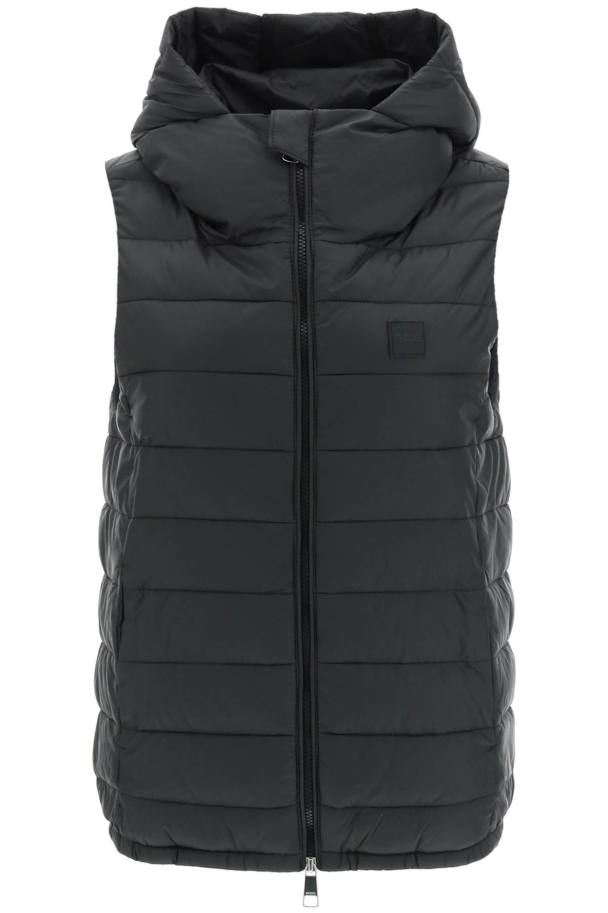 Boss Hooded Vest for Men - Lightweight Waterproof Outdoor Jacket for Hiking, Camping & Travel