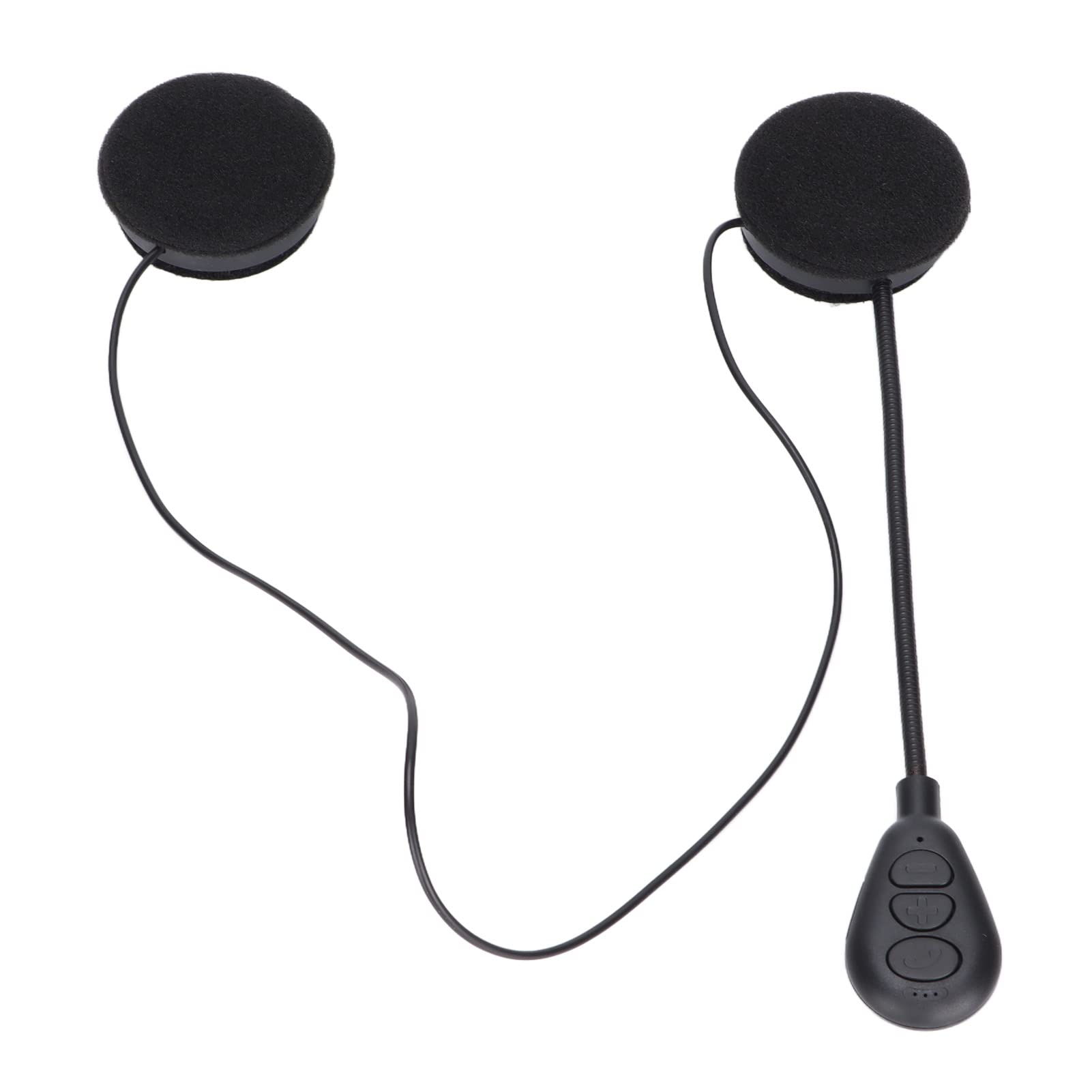 FOUF 5.0 Bluetooth Helmet Headset - IPX7 Waterproof & Dustproof Stereo Headphones with Auto Connect & High Volume for Motorcycle, Cycling & Outdoor Sports | Perfect for Riding, Commuting & Adventure Activities