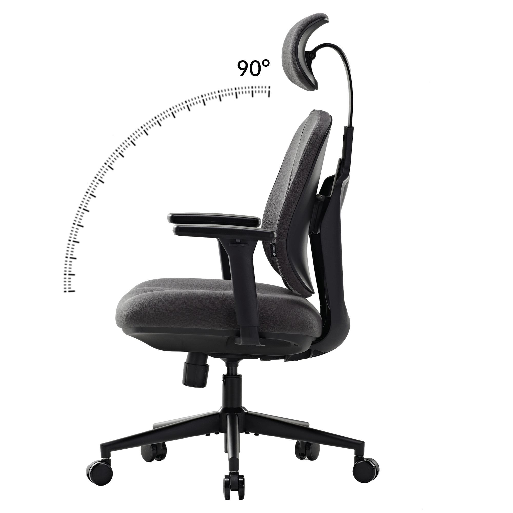 Ergonomic Office Chair with Dual Backrests & Flex Support - Perfect for Home Office, Gaming, and Long Work Sessions