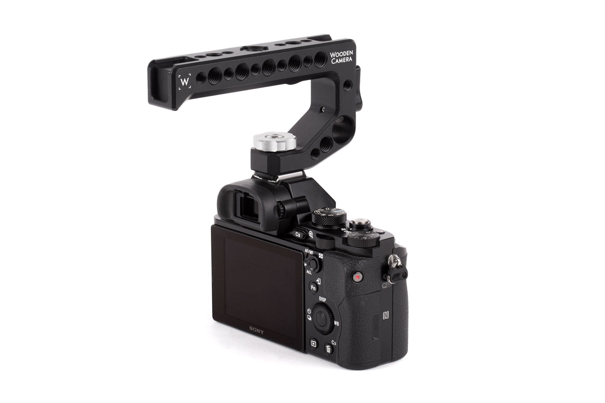 Hot Shoe Camera Handle Grip - Universal DSLR & Mirrorless Camera Accessory for Vlogging, Photography & Filming - Perfect for Travel, Events & Outdoor Shooting