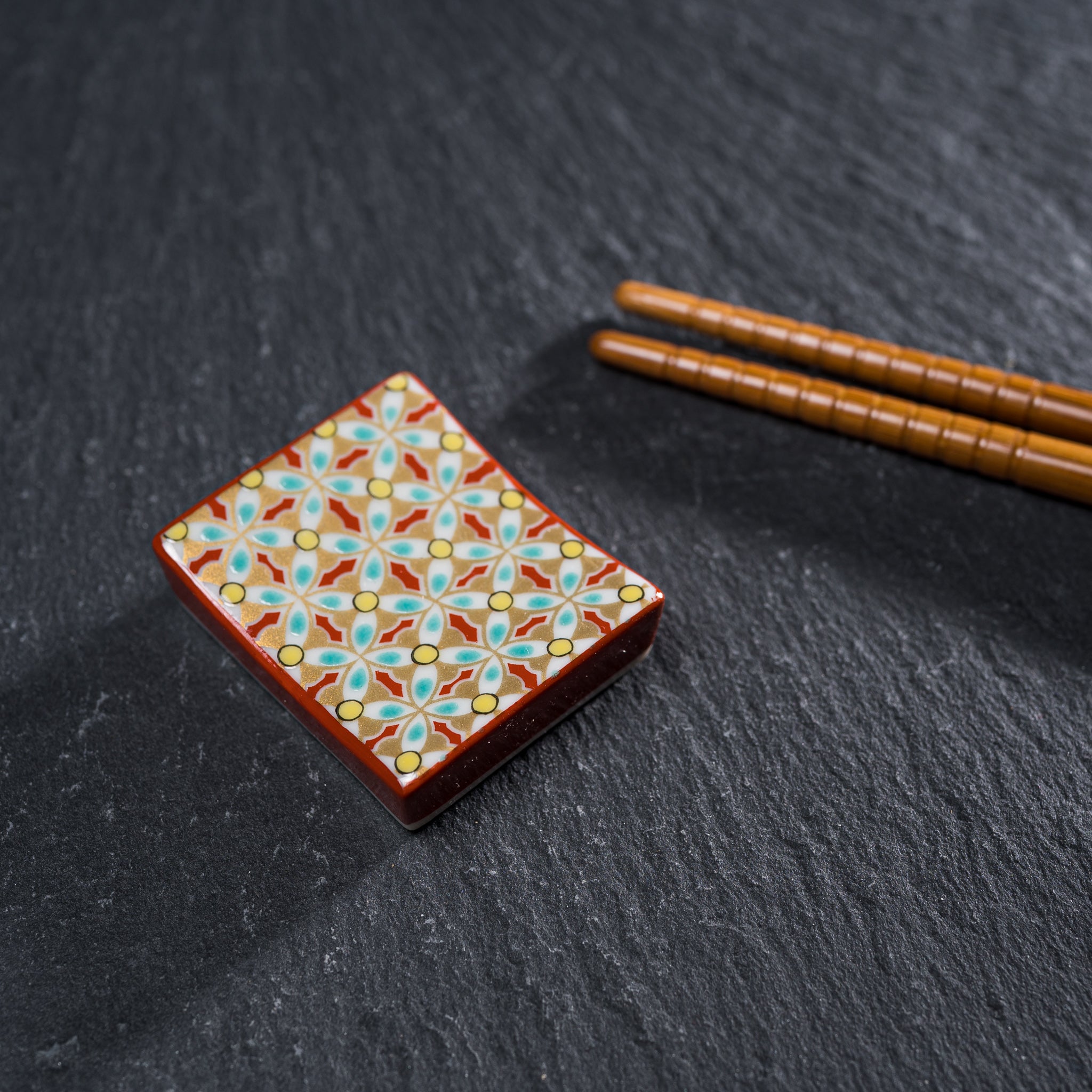 Japanese Kutani Porcelain Chopstick Rests - Set of 26 Unique Hand-Painted Designs | Perfect for Asian Dining, Sushi Nights & Home Decor