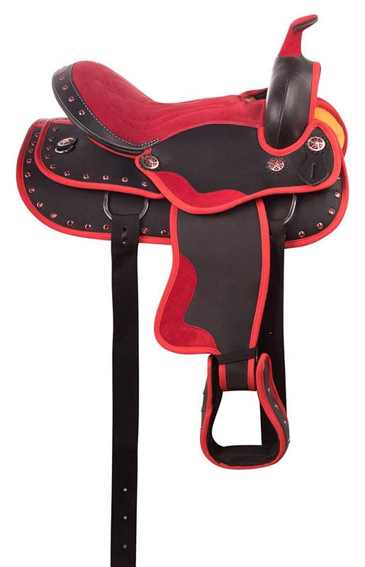 Premium Synthetic Western Horse Saddle 14