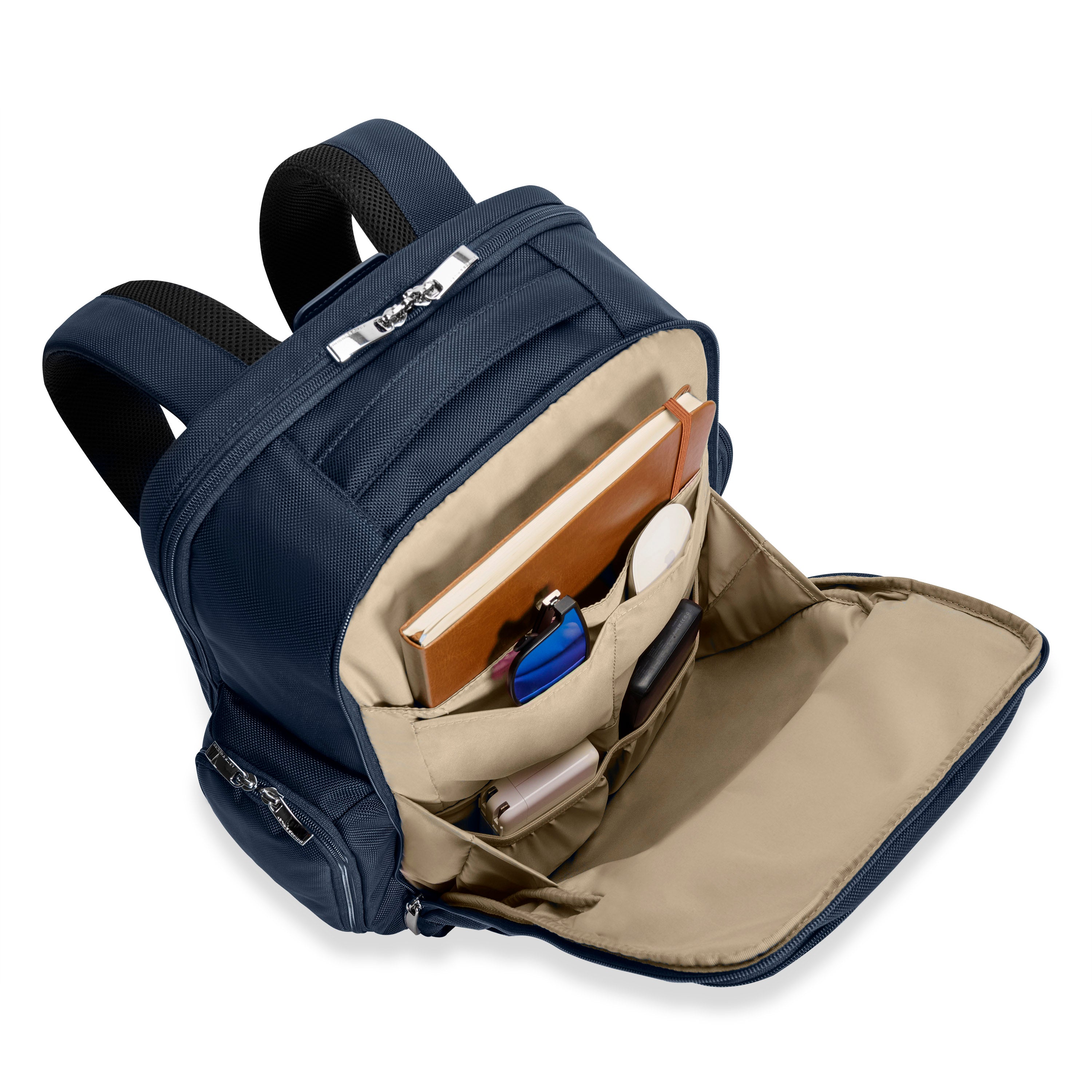 Briggs & Riley Baseline Traveler Backpack - Durable Laptop Backpack for Business & Commuting - Perfect for Work, Travel & Everyday Use