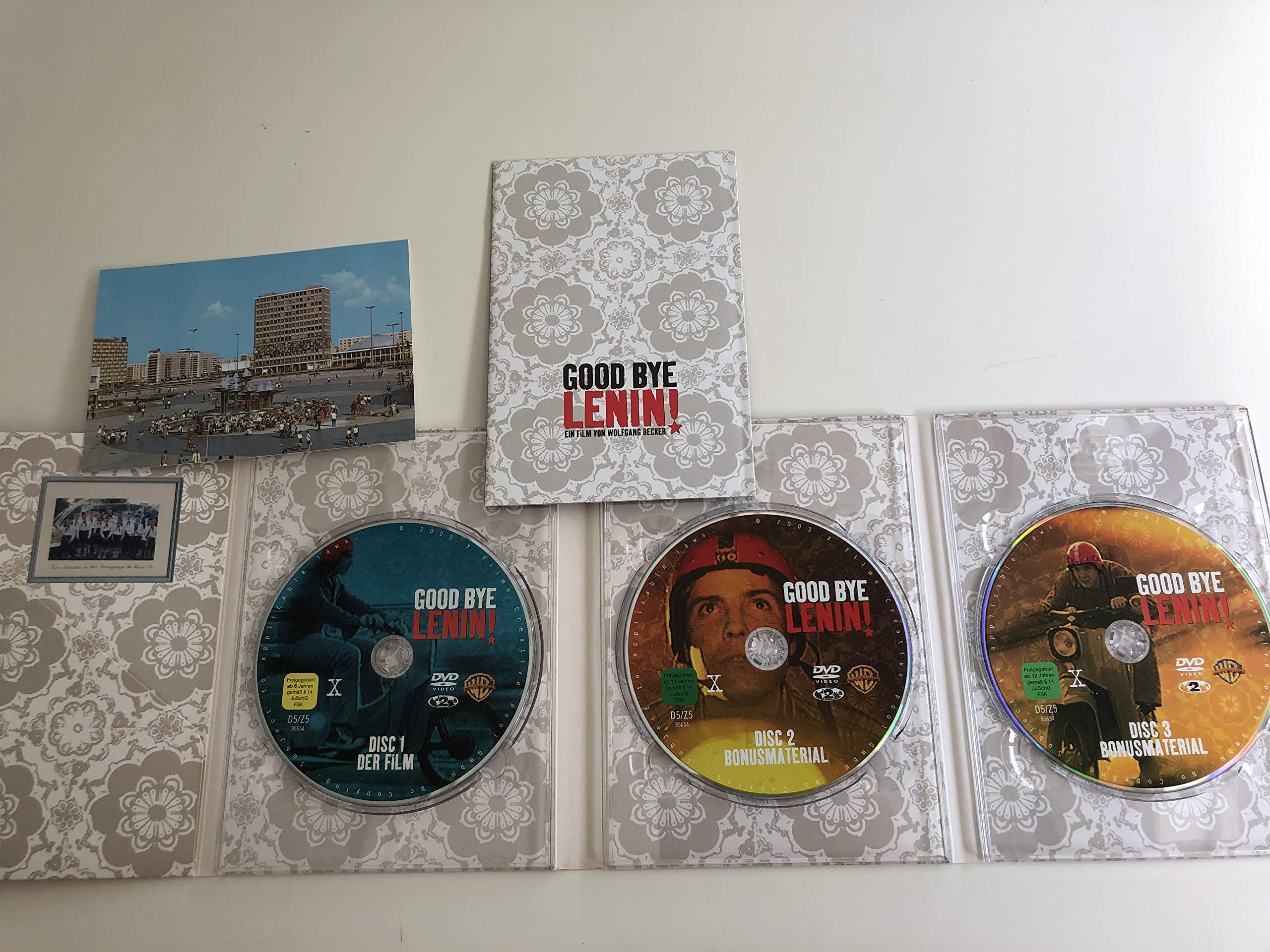 Good Bye Lenin! - Deluxe 3-Disc Edition DVD | Award-Winning German Comedy Film | Perfect for Movie Nights & German Culture Enthusiasts