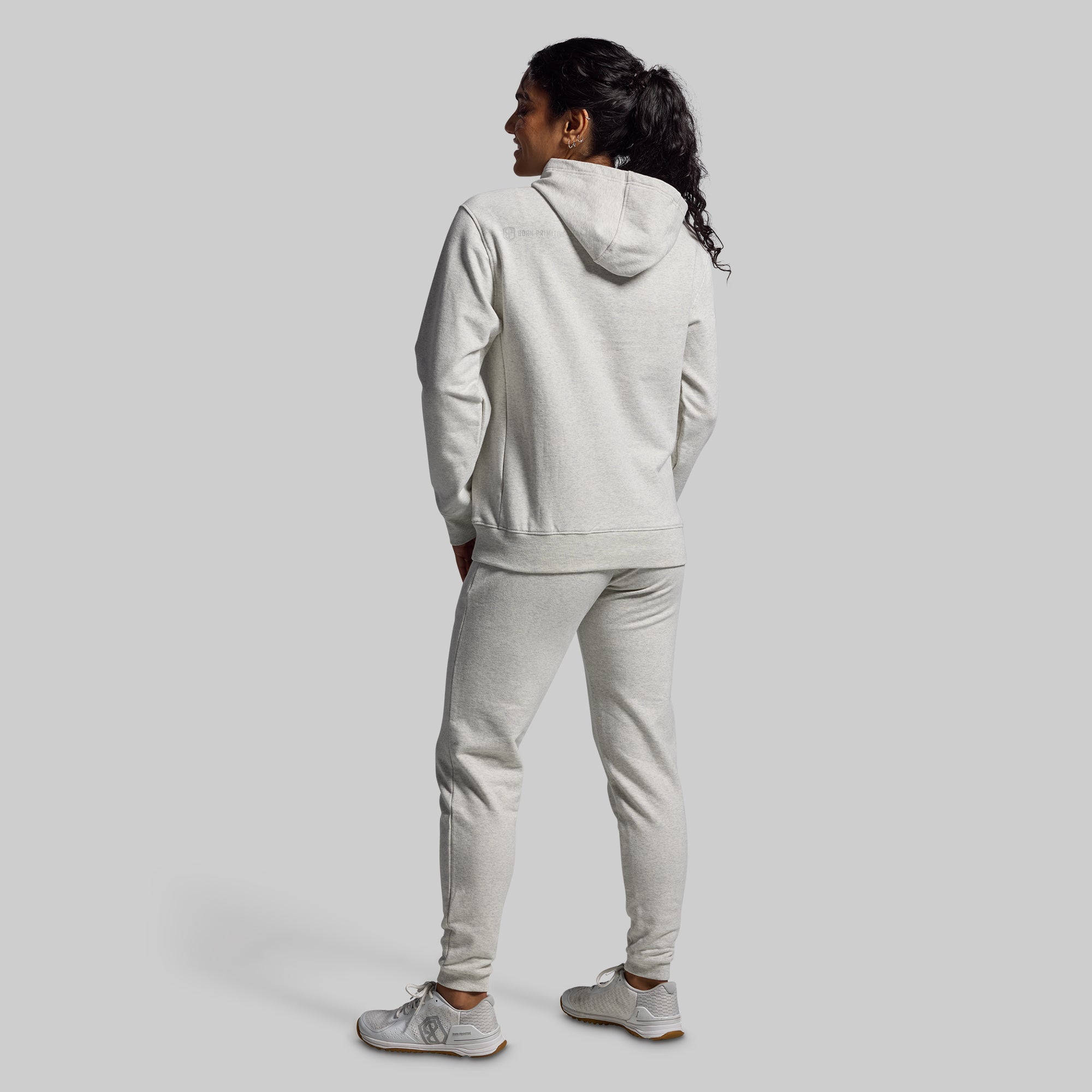 Women's Unmatched Jogger 2.0 - Comfortable Heather White Athletic Pants for Running, Yoga & Lounge Wear