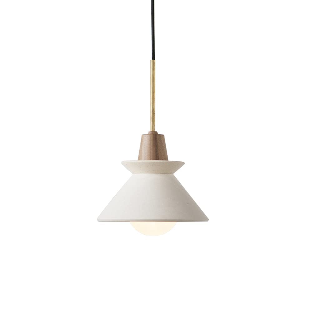 Modern E26 Hanging Pendant Light - Industrial Concrete Mini Chandelier for Kitchen, Dining Room, Bar & Living Room | Nordic Style Home Decor Lighting Fixture | Perfect for Farmhouse, Loft & Industrial Interior Design