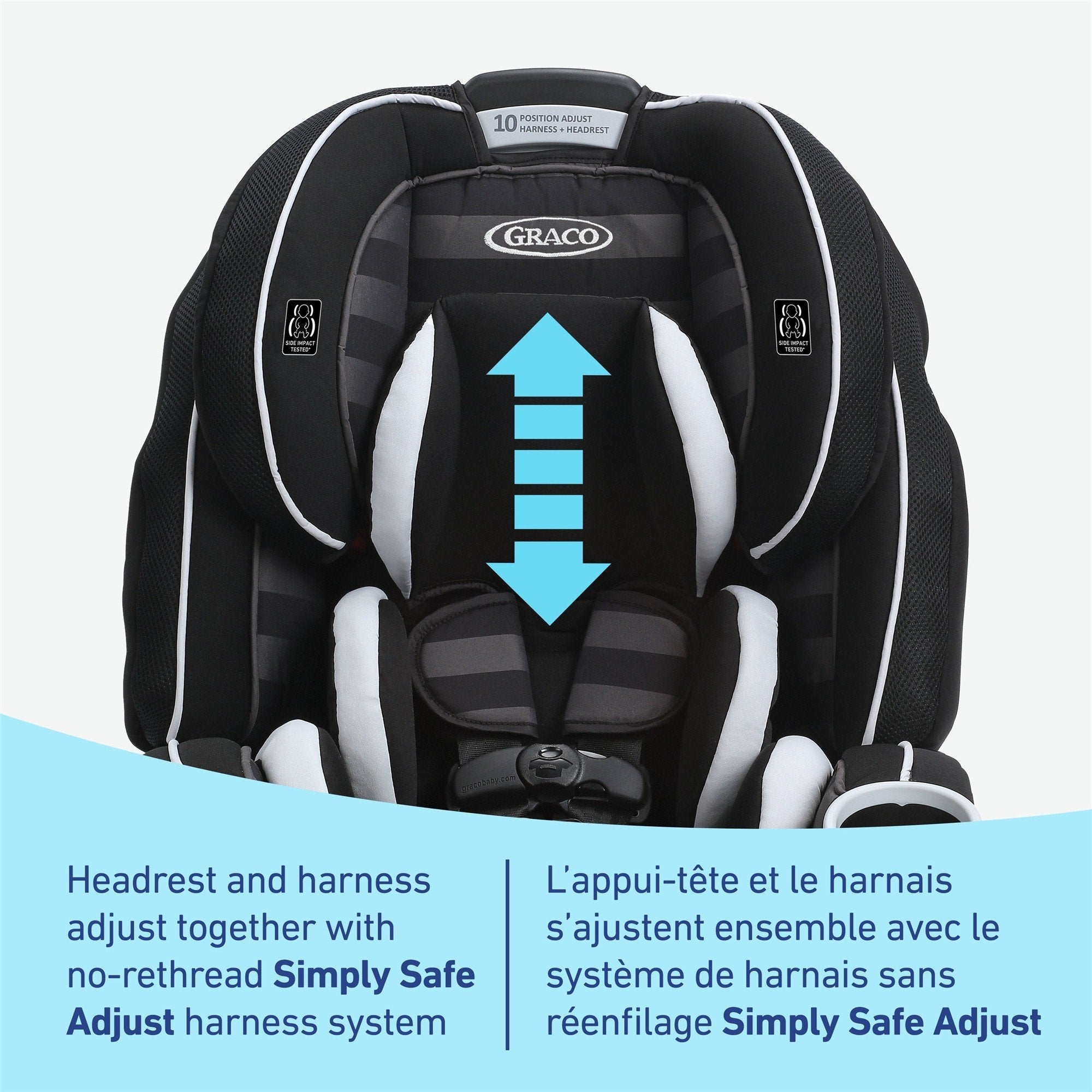 Graco 4Ever 4-in-1 Convertible Car Seat for Toddlers to Big Kids | Rear-Facing, Forward-Facing, Booster | Safe & Comfortable for Travel & Everyday Use