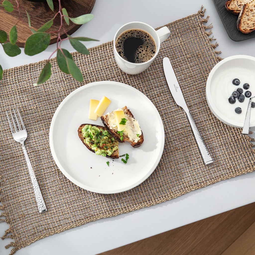 Villeroy & Boch Artesano Original 16-Piece Dinnerware Set for 4 - Premium German Porcelain Plates & Bowls | Microwave & Dishwasher Safe White Dinnerware | Perfect for Family Dining, Dinner Parties & Restaurant Use