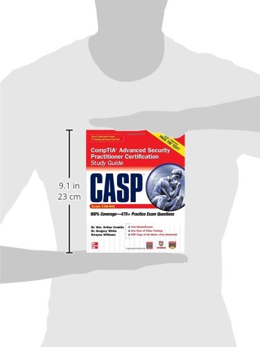 Comptia CASP Advanced Security Practitioner Certification Study Guide for Exam CAS-001 - Best Cybersecurity Certification Prep Book for IT Professionals | Workplace & Career Advancement