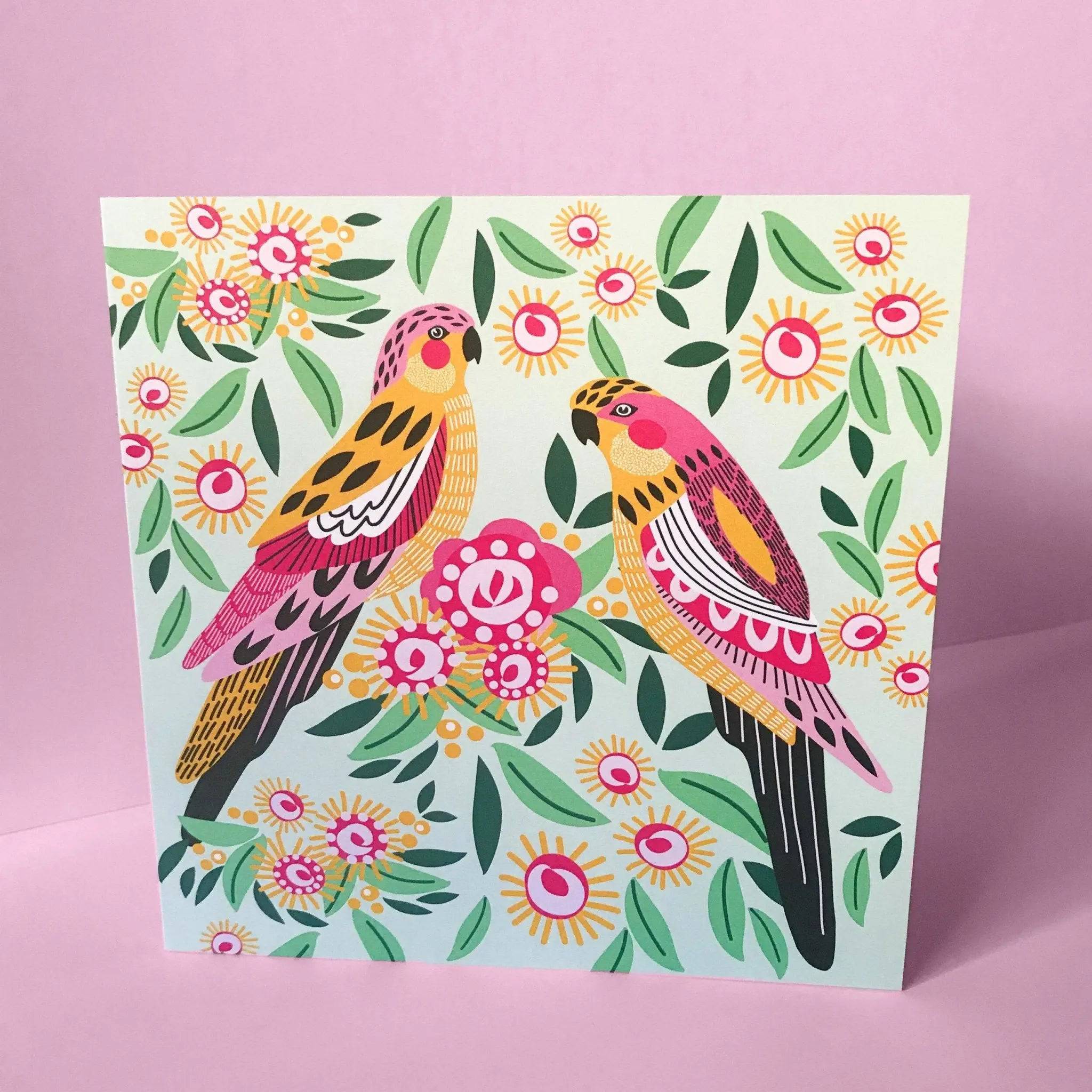 Australian Birds Greeting Cards Set - 12 Unique Handmade Wildlife Postcards for Collectors, Bird Lovers & Nature Enthusiasts | Perfect for Gifts, Home Decor & Scrapbooking