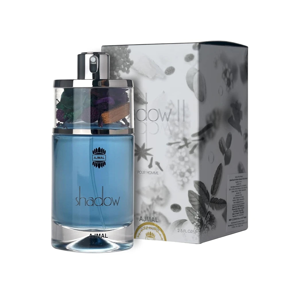 Shadow II Eau de Parfum 75ml for Women - Long Lasting Luxury Perfume | Perfect for Date Night, Office & Special Occasions