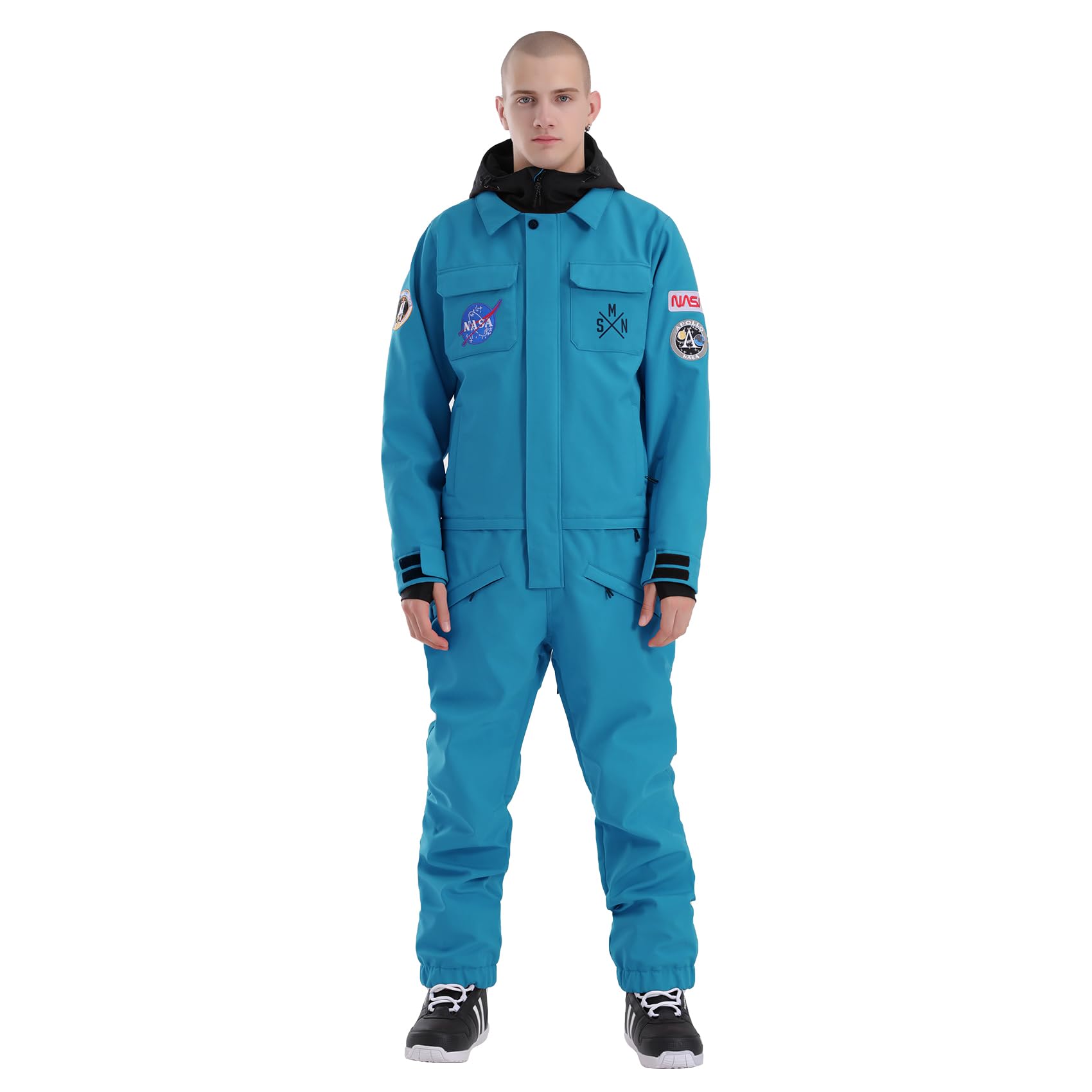 GSOU SNOW Waterproof Windproof Insulated Ski Suit for Women & Men - One Piece Snowsuit for Skiing, Snowboarding & Winter Sports | Perfect for Ski Resorts, Snow Tubing & Cold Weather Adventures