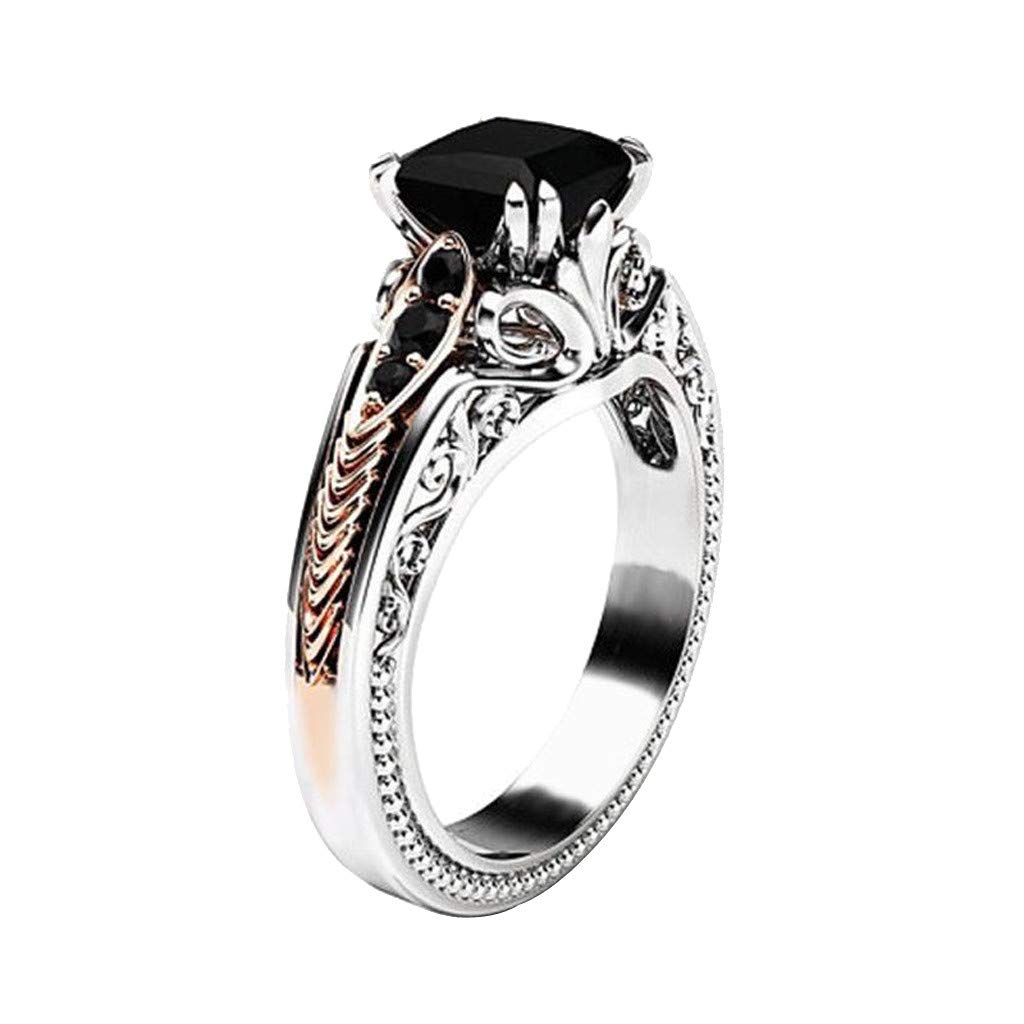 Paymenow Women's Elegant Sunflower Diamond Ring - 14K Gold Plated Wedding, Engagement, Anniversary Jewelry Gift for Her | Perfect for Parties, Proposals & Special Occasions