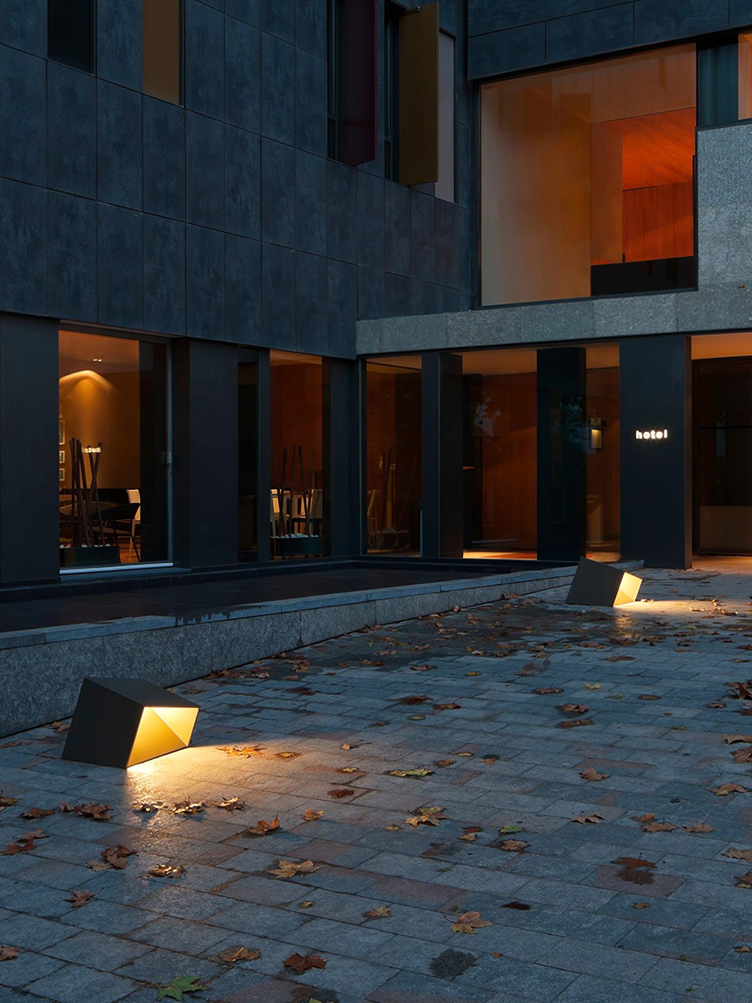 Solar Powered LED Cube Garden Lights - Waterproof Outdoor Landscape Lighting for Patio, Yard, Pathway, Deck (Set of 6) | Perfect for Backyard Decor, Garden Accent & Evening Ambiance