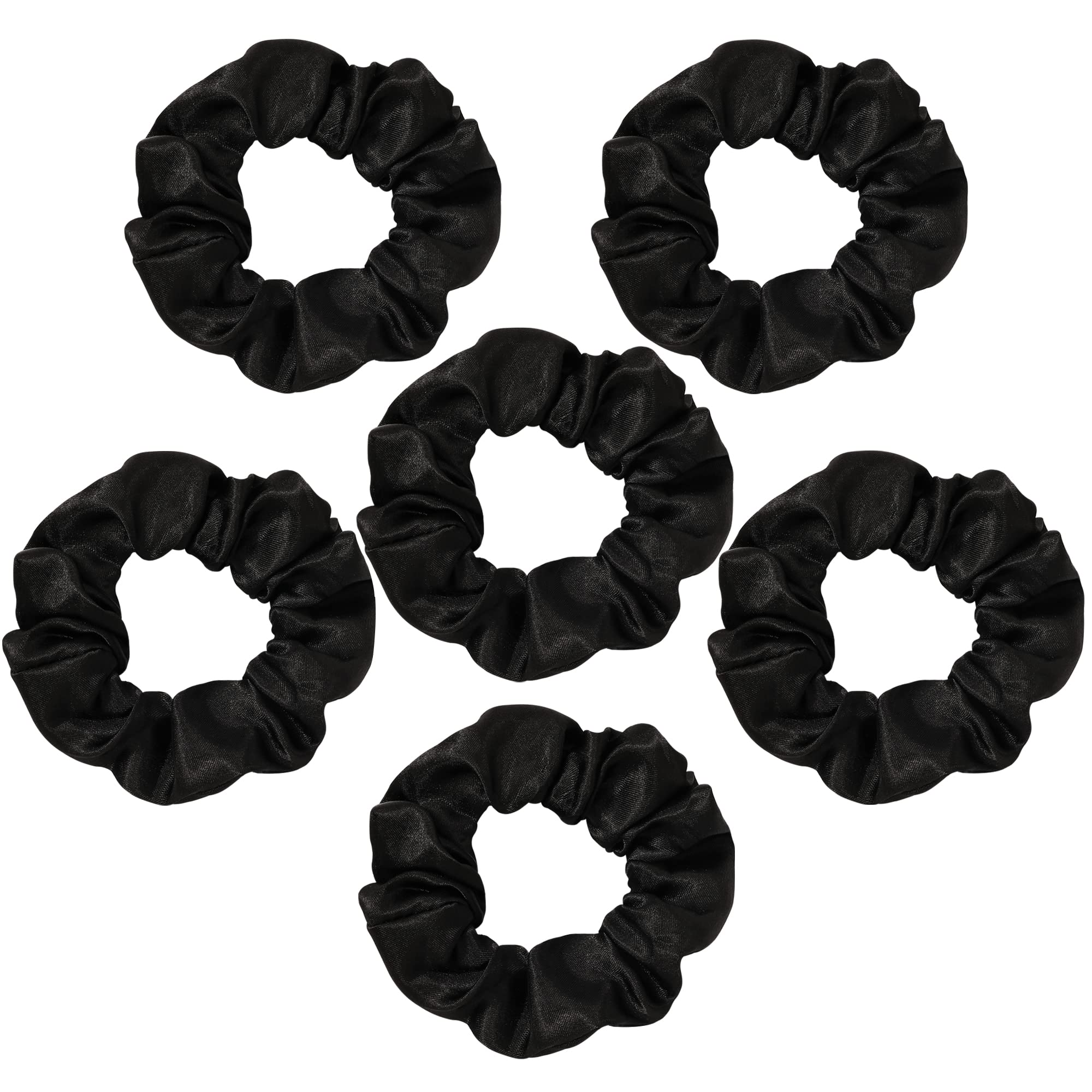 Luxury Satin Silk Scrunchies for Women - No-Crease Hair Ties for Thick & Curly Hair | Gentle Ponytail Holders | Elegant Hair Accessories for Yoga, Office, Travel, Gym & Wedding | Perfect Gift for Birthdays & Holidays | Ideal for Work, Home & Salon | Best for Everyday Wear, Special Occasions & Workouts | Use for Hair Styling, Virtual Meetings, Fitness & Outdoor Activities | Great for Workouts, Date Nights, and Professional Settings | Perfect for Morning Routines, Casual Outings, and Formal Events