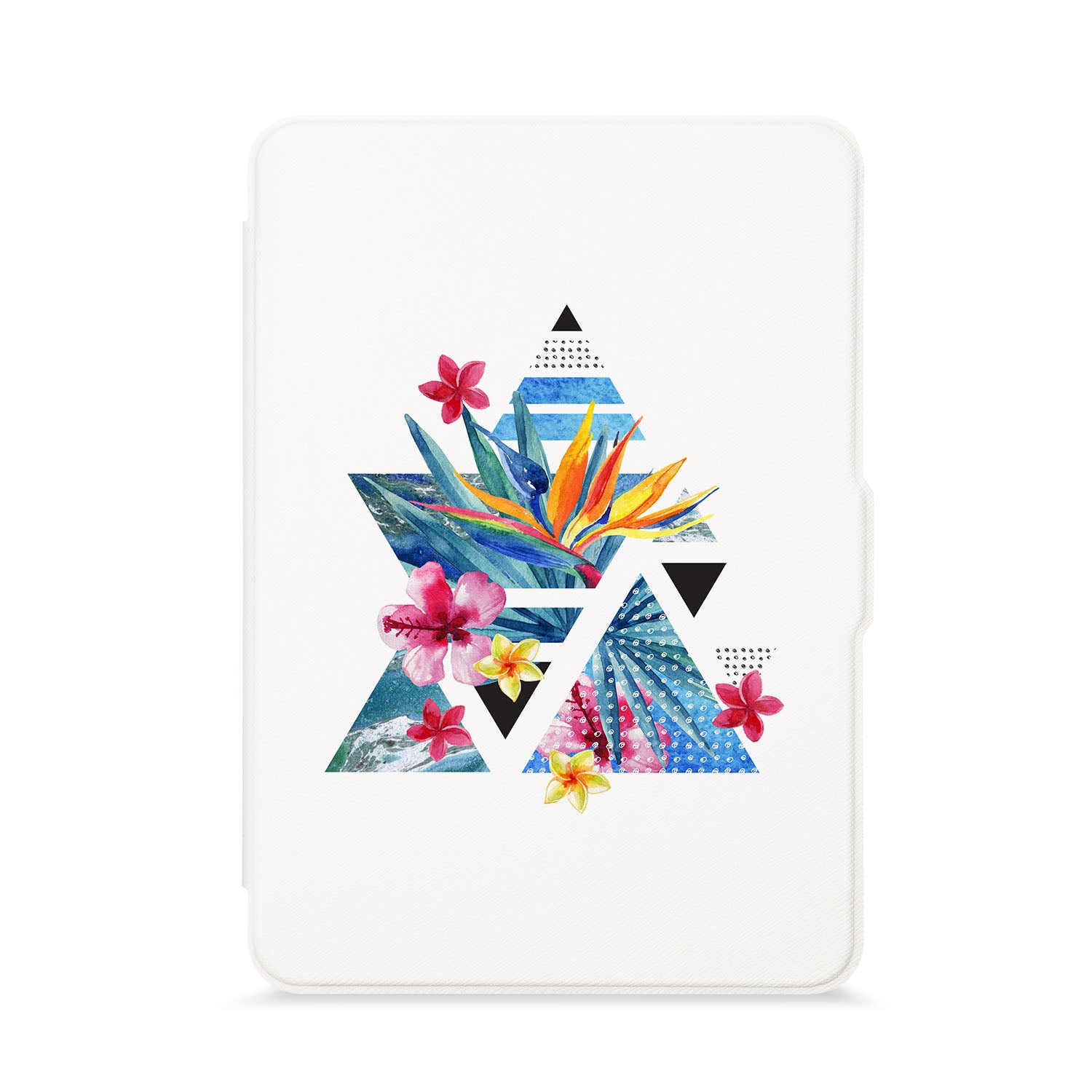 Premium Marble Flower Kindle Case - Stylish & Protective Cover for Kindle E-Reader - Perfect for Reading at Home, Travel, and Commuting
