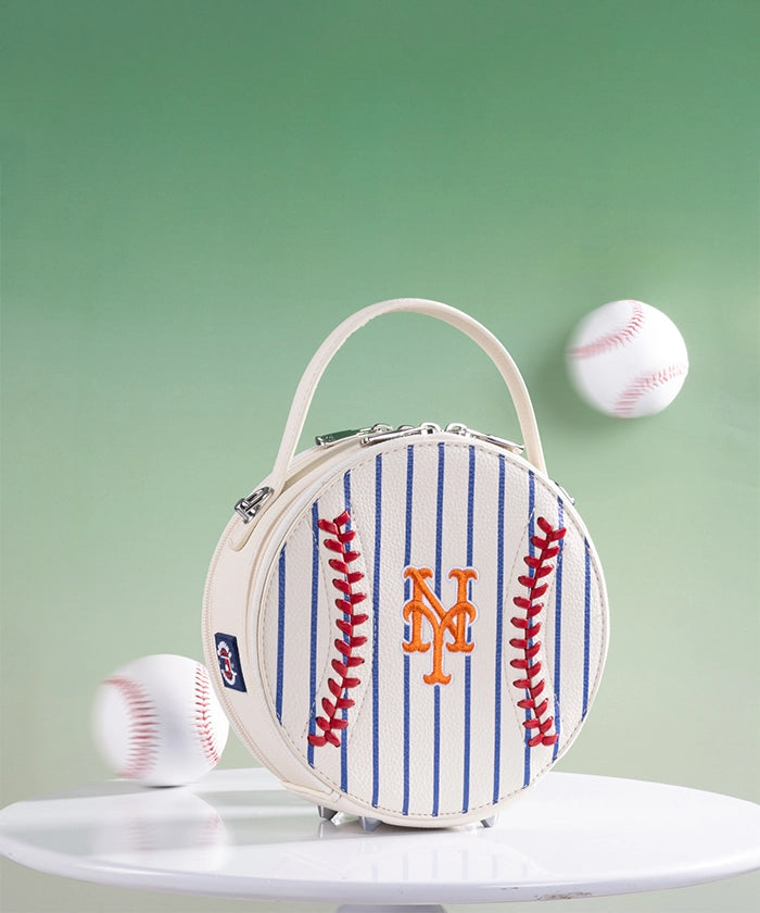 MLB New York Mets Mini Canteen Crossbody Bag for Women & Men - Stylish Baseball Fan Accessory for Game Day, Travel & Everyday Use