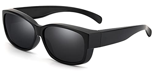 Matte Black Frame Cat. 4 Super Dark Lens - for Light Sensitive Eyes